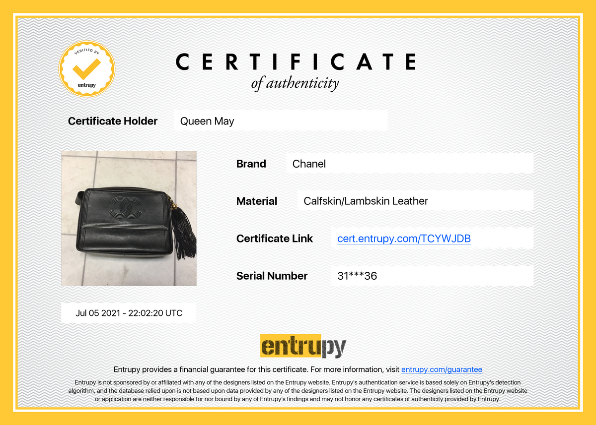 Chanel Vintage Lambskin Large Tassel Camera Bag - Queen May