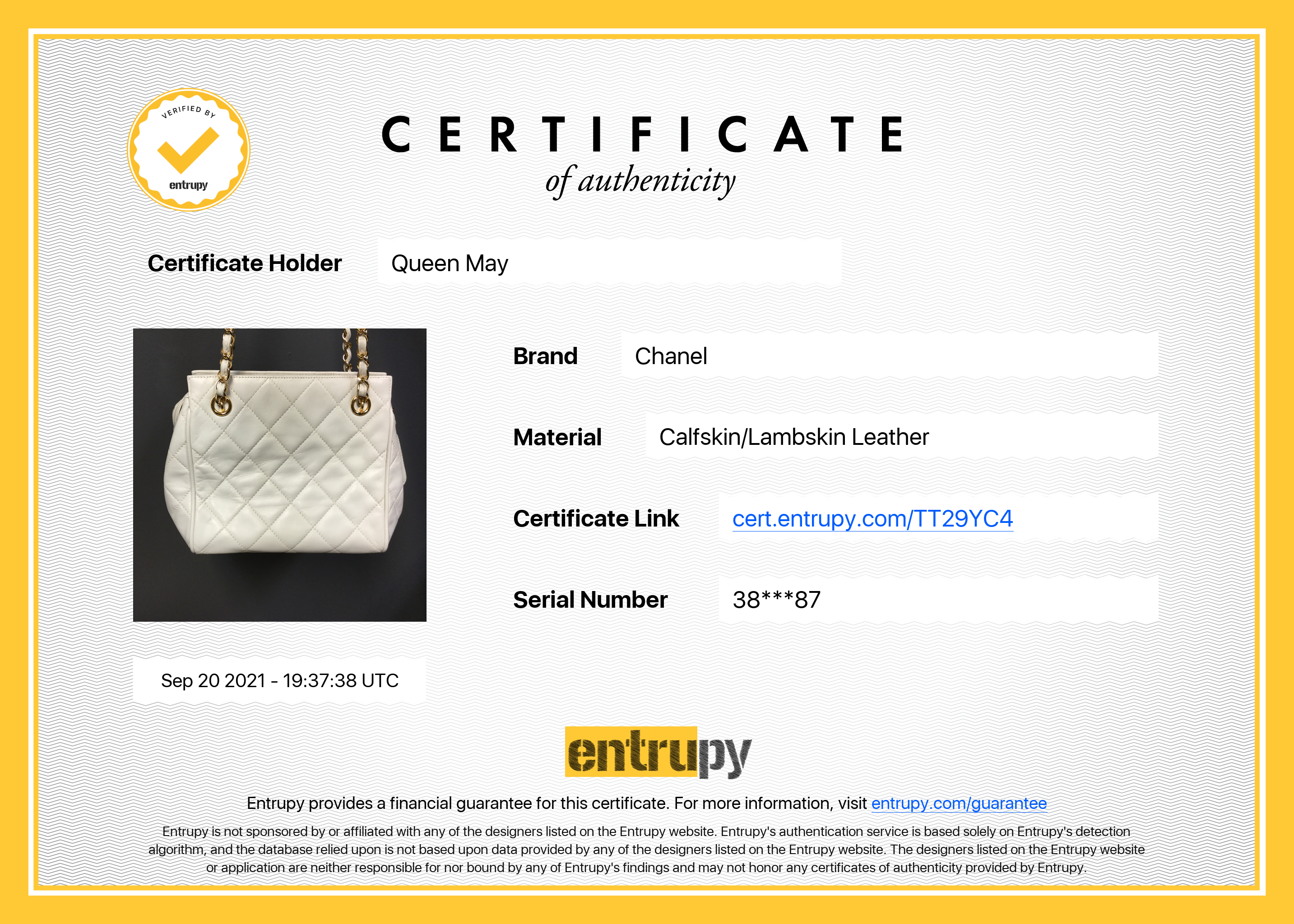 Vintage Chanel Quilted CC Tote - Queen May