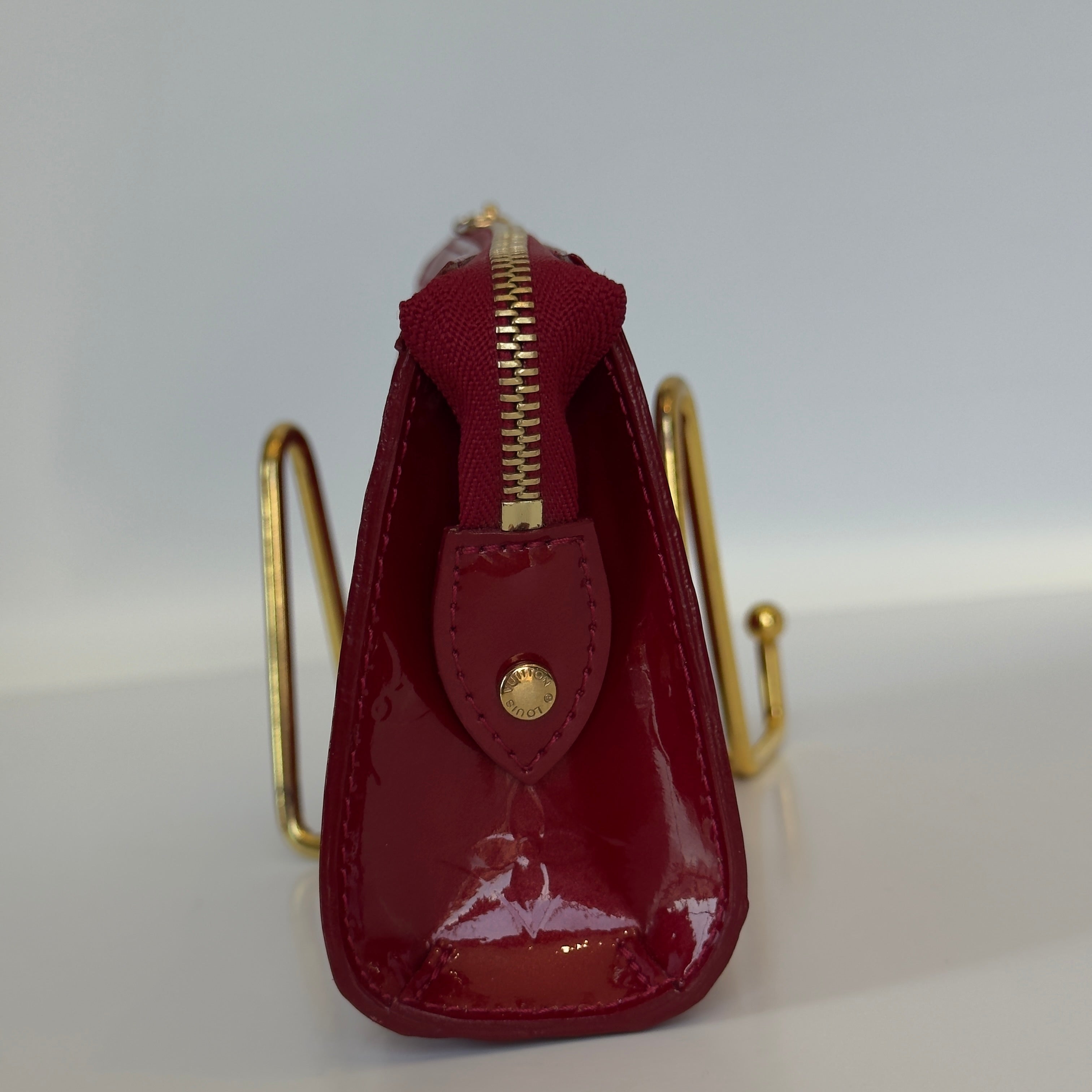 Louis Vuitton Pomme D'Amour Monogram Vernis Cosmetic Pouch - Queen May
