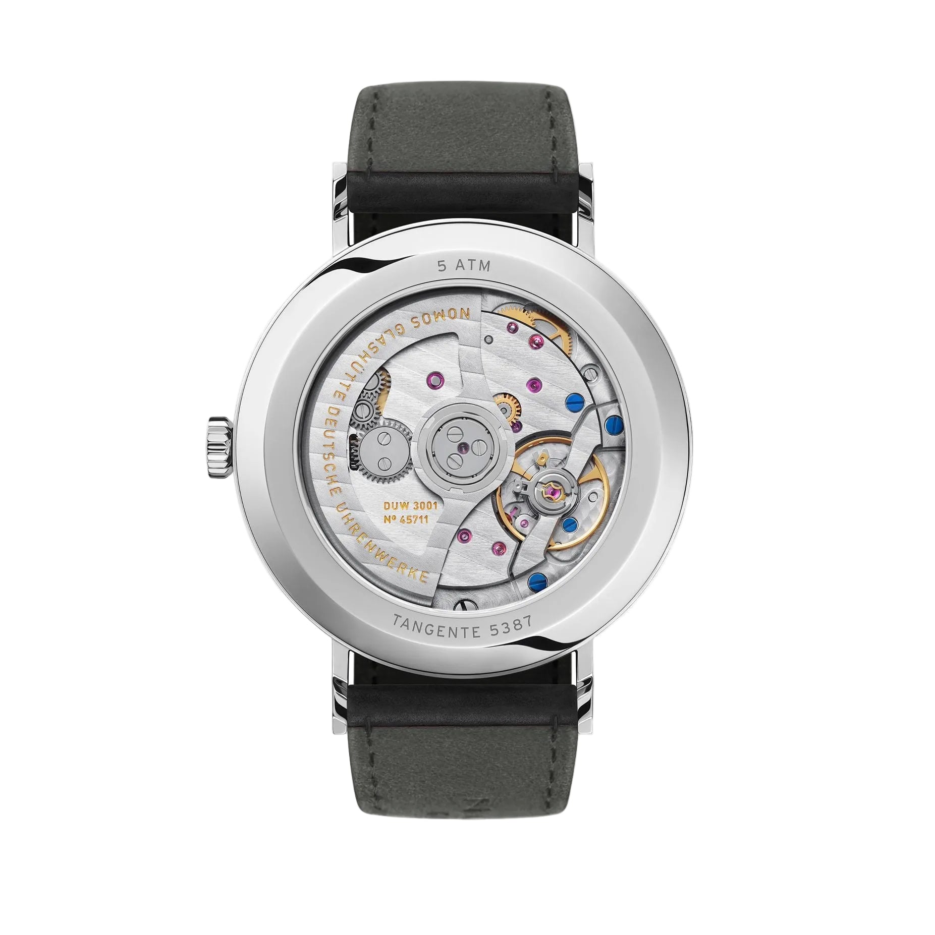 Nomos Glashütte Tangente Neomatik 39 Platinum Gray - Queen May