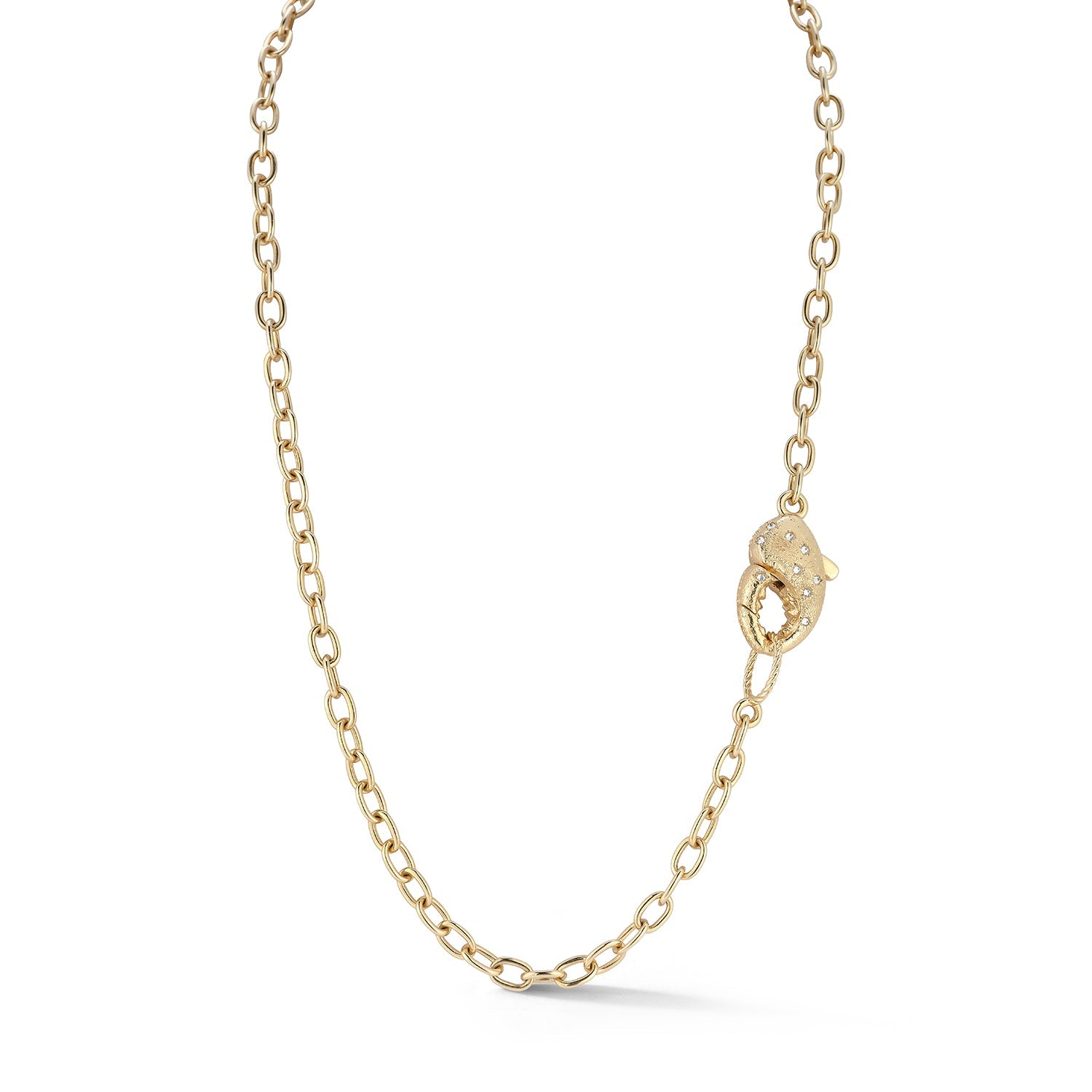 Jumbo IT'S A LOBSTER CLASP Handmade Link Necklace - Queen May