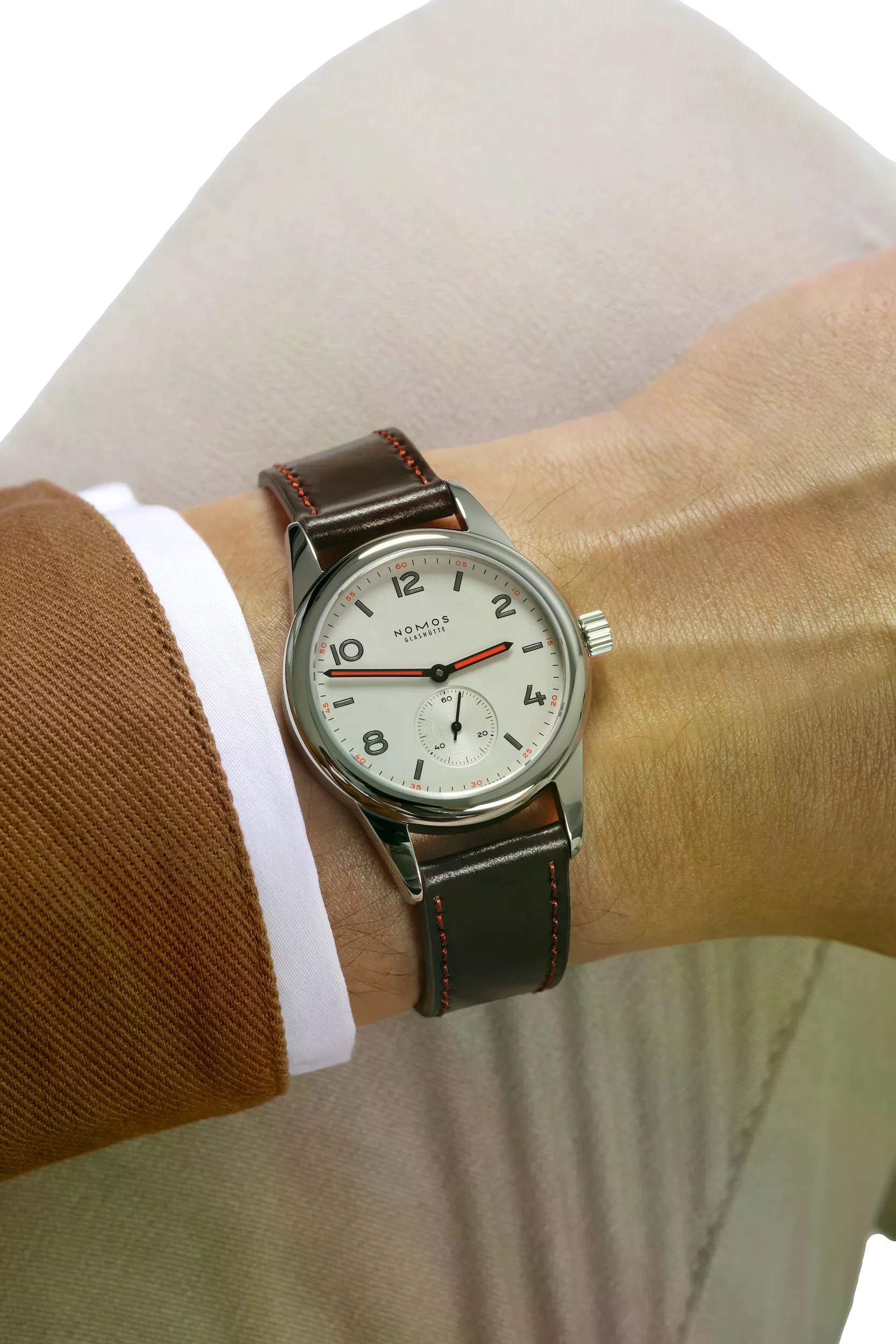 Nomos Glashütte Club Sapphire Glass Back - Queen May
