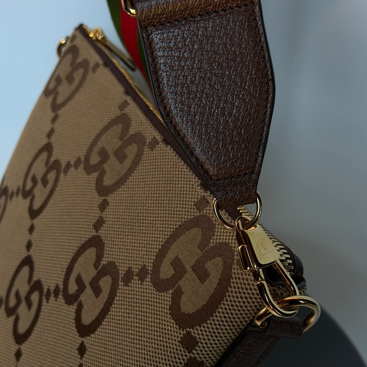 Gucci Web Shoulder Bag Jumbo