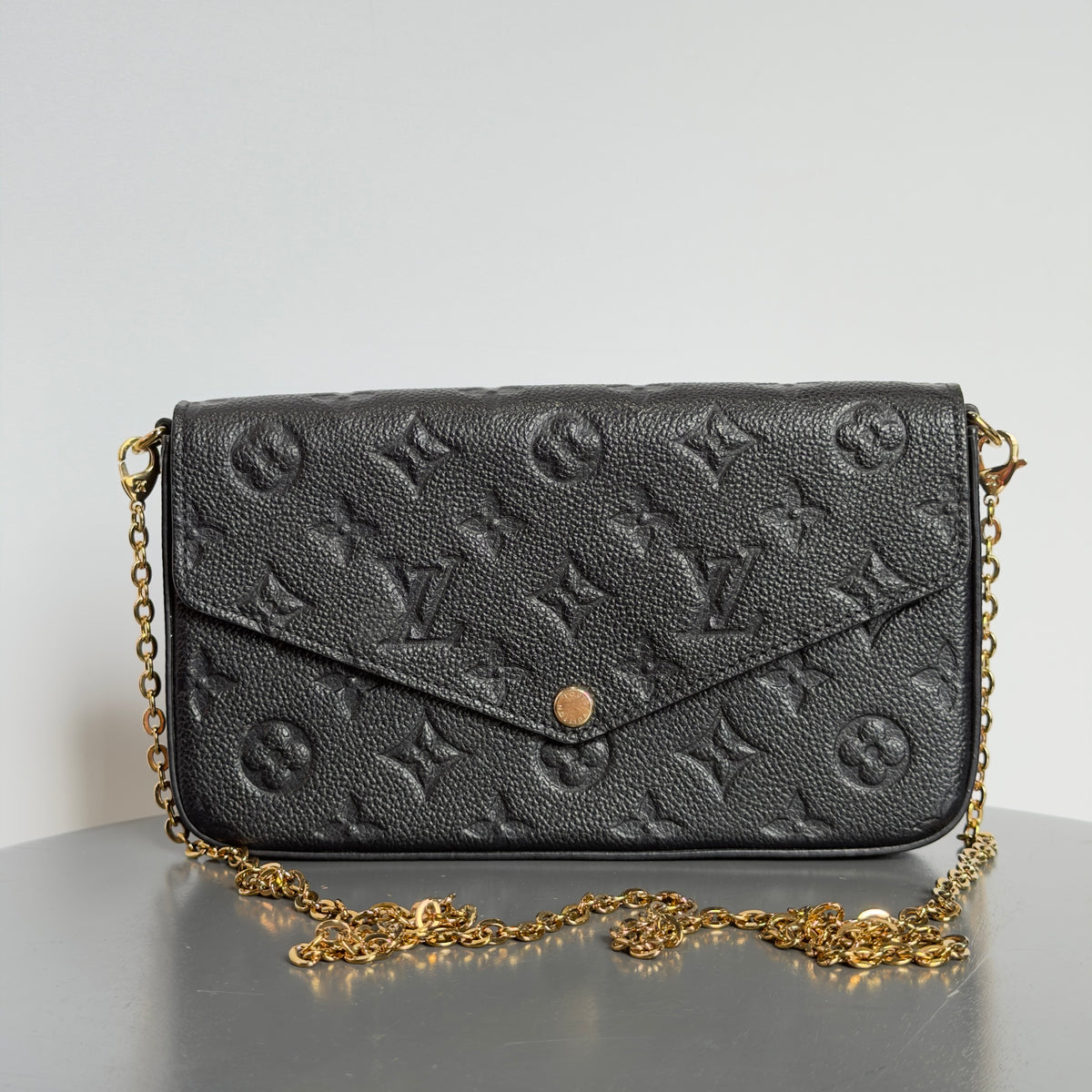 Louis Vuitton Felicie Empreinte Black Pochette