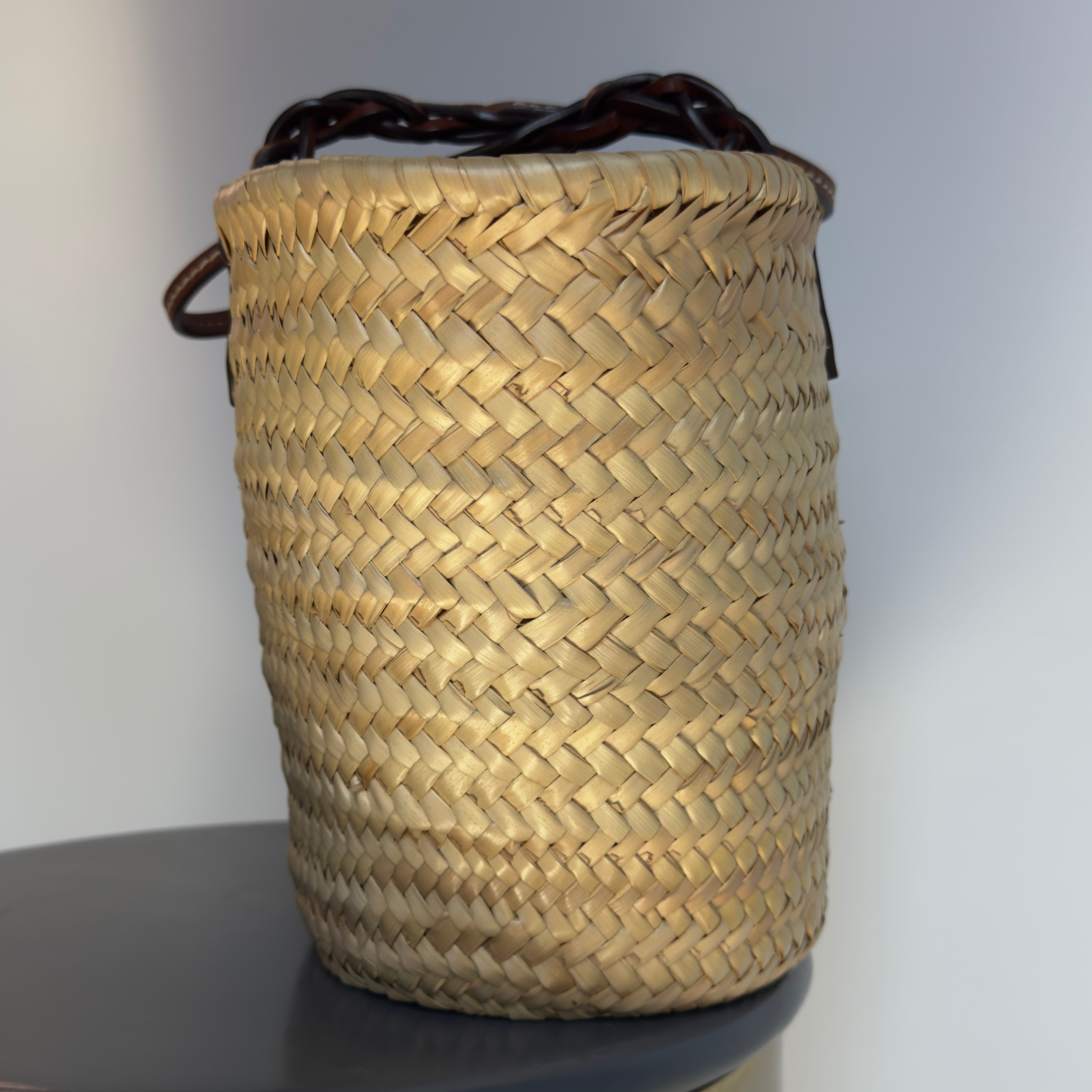 Prada Raffia Bucket Bag - Queen May
