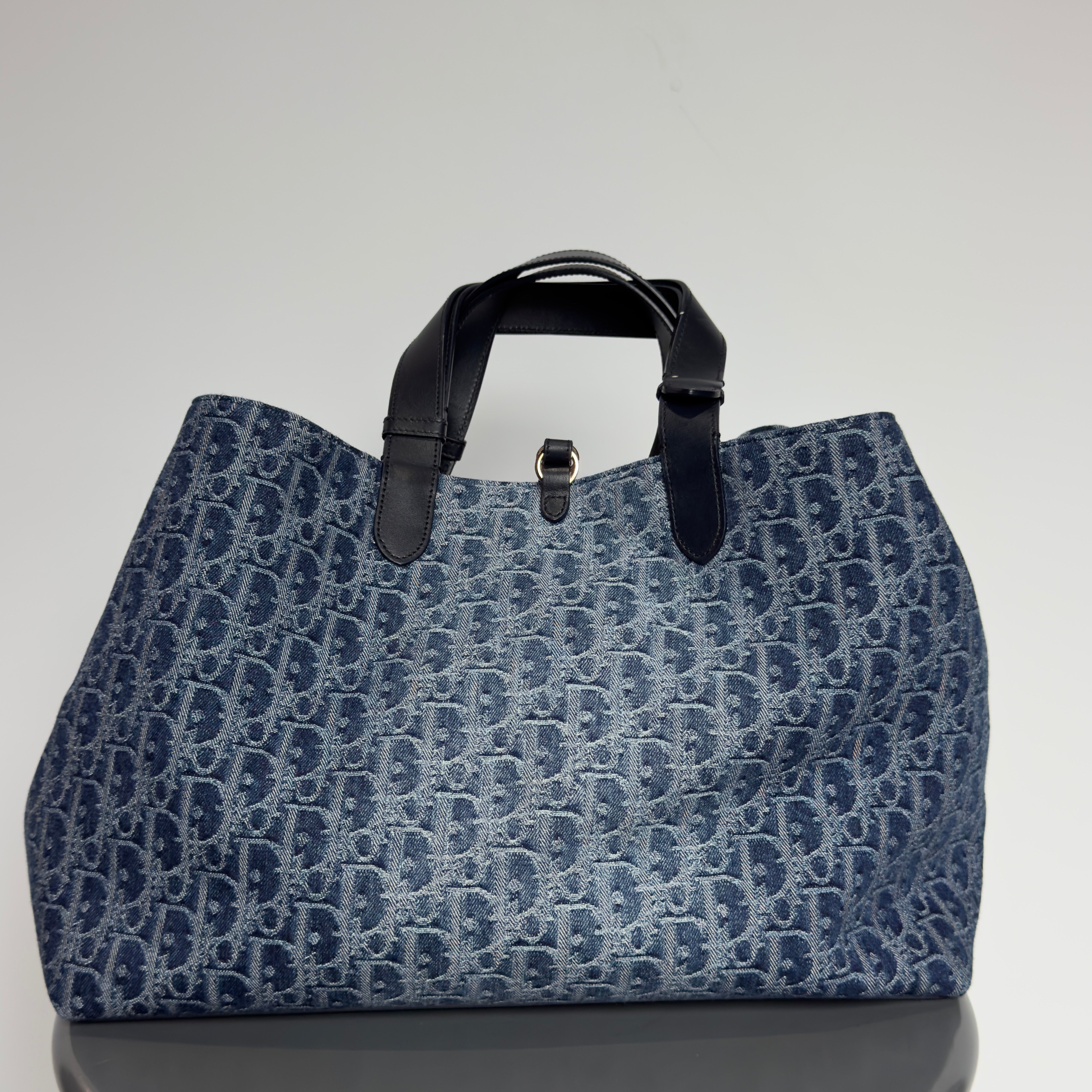 Christian Dior Jacquard Oblique Large Toujours Bag