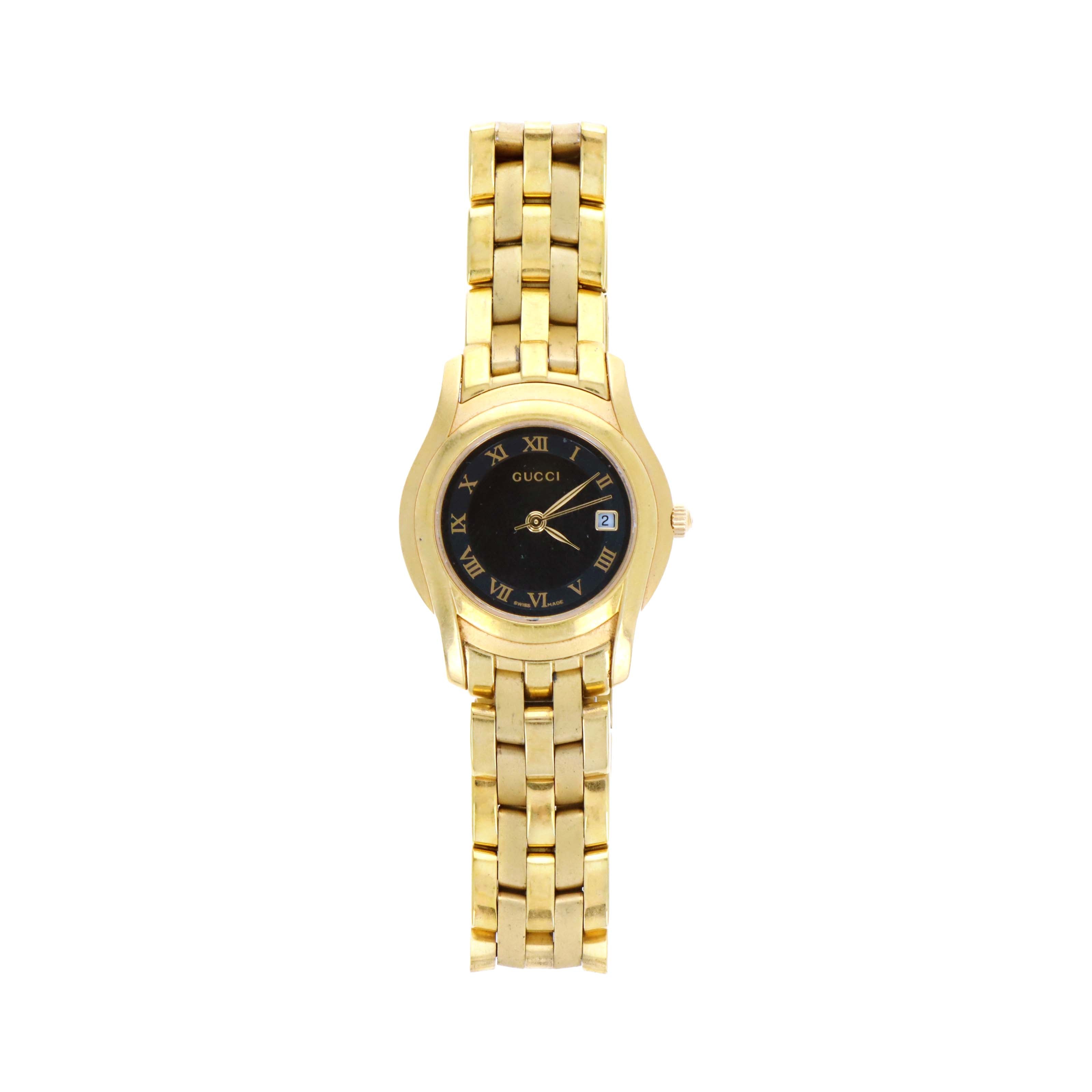 Vintage Gucci 5400L Stainless Steel Ladies Watch - Queen May