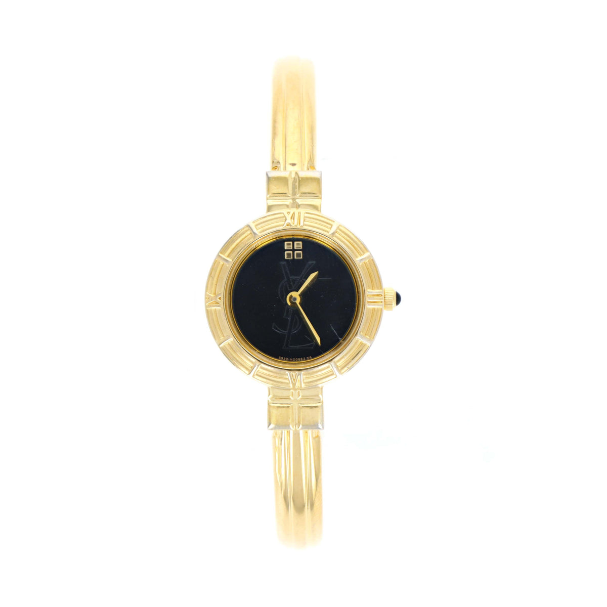 Yves Saint Laurent Round Face Bangle Watch - Queen May