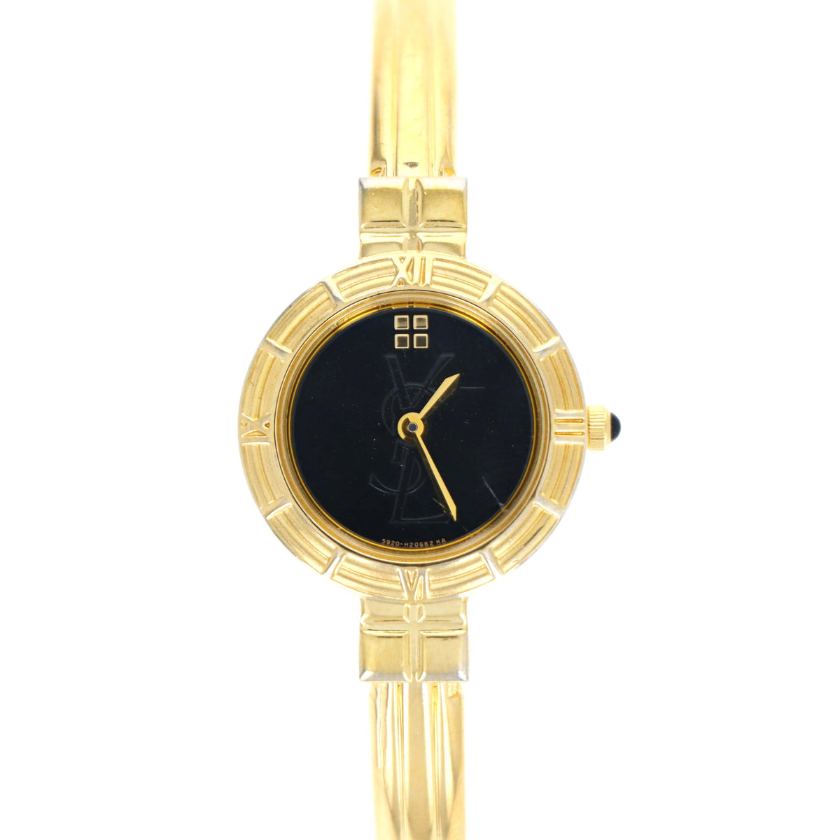Yves Saint Laurent Round Face Bangle Watch - Queen May