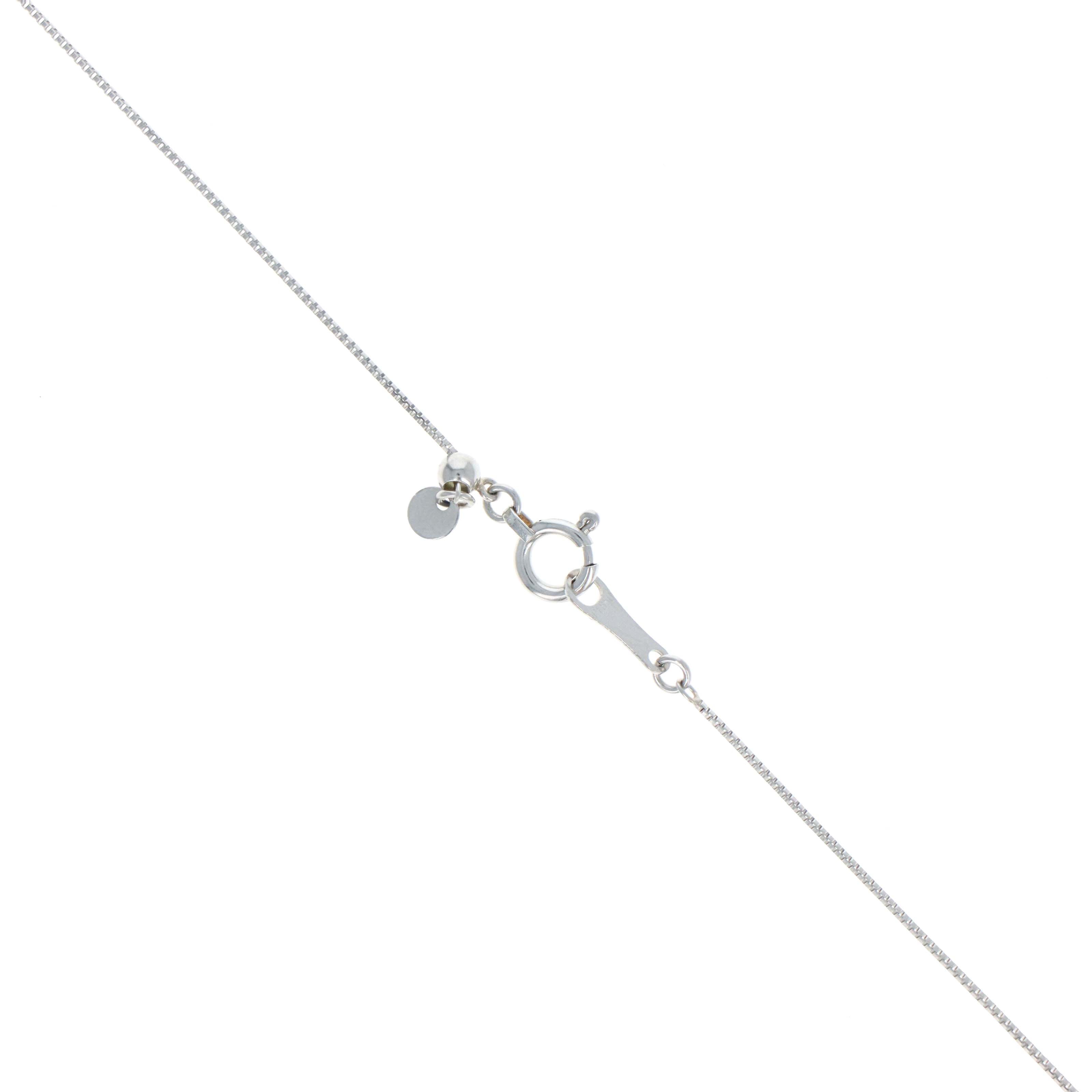 Platinum 0.62 Carat Oval Sapphire Diamond Halo Pendant Necklace - Queen May
