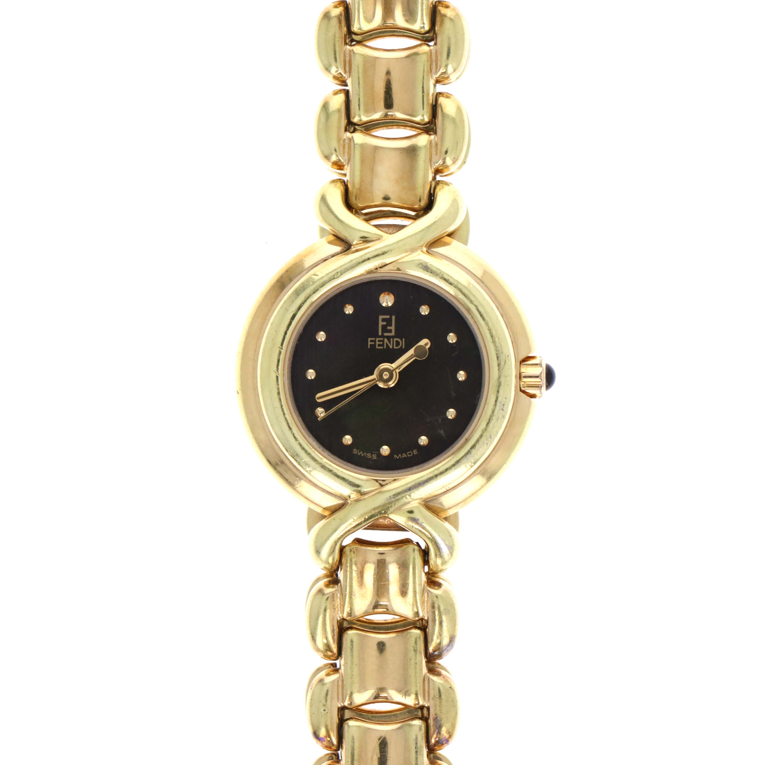 Fendi 700L Black Dial Watch - Queen May