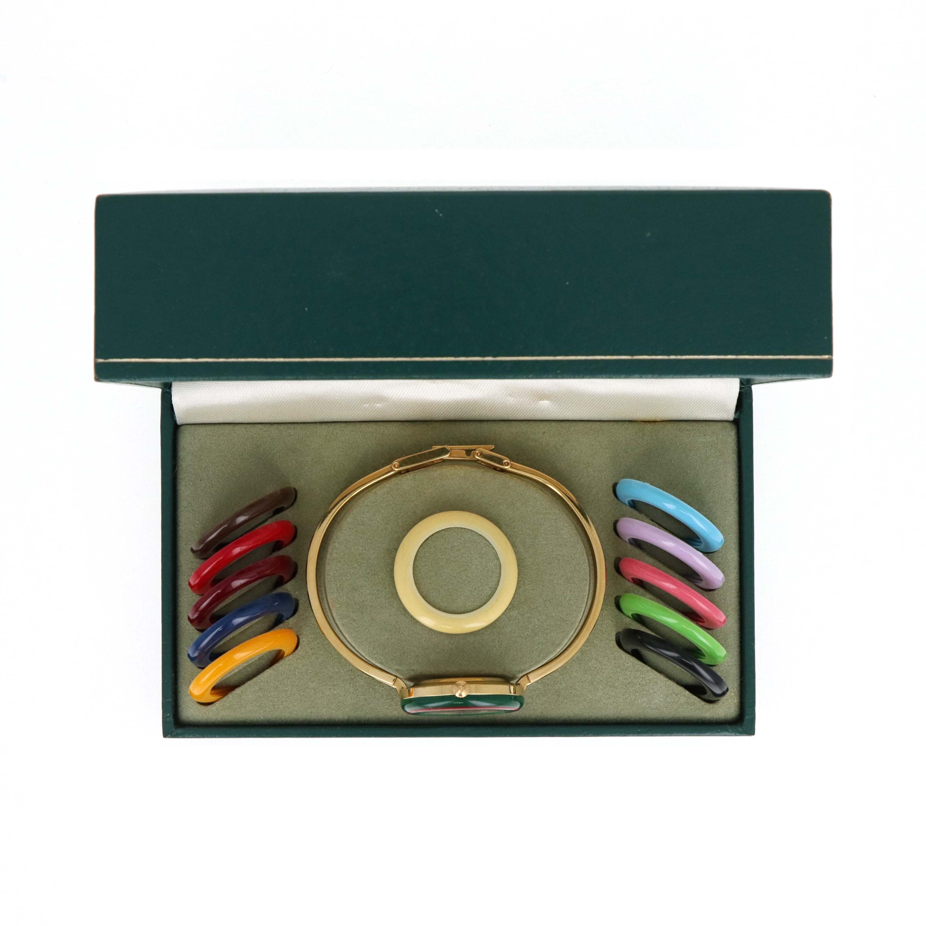 Vintage Gucci Interchangeable Bezel Watch - Queen May