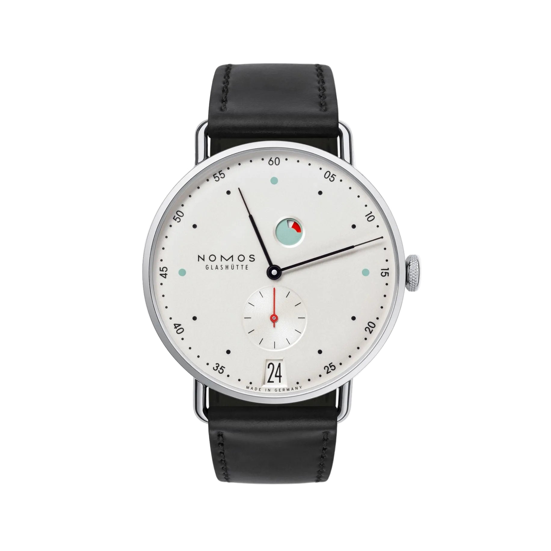 Nomos Glashütte Metro Date Power Reserve - Queen May