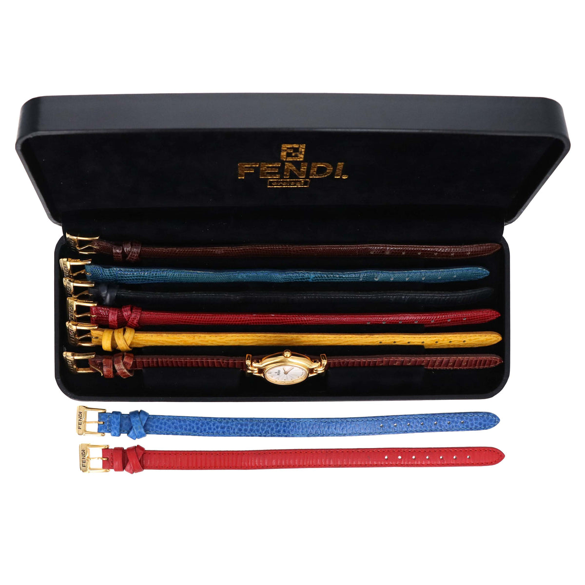 Fendi Chameleon Interchangeable Strap Watch