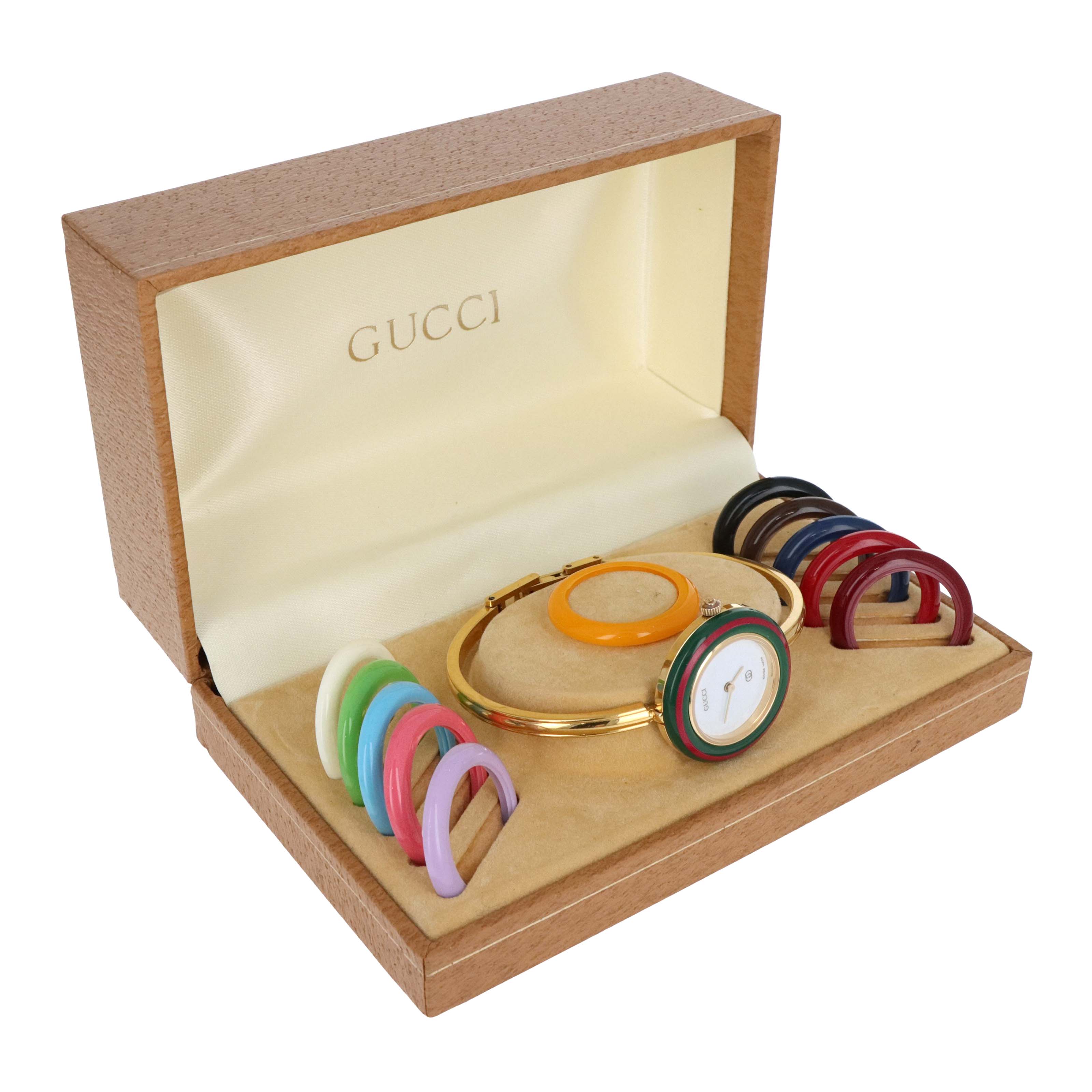 Vintage Gucci Interchangeable Bezel Watch - Queen May