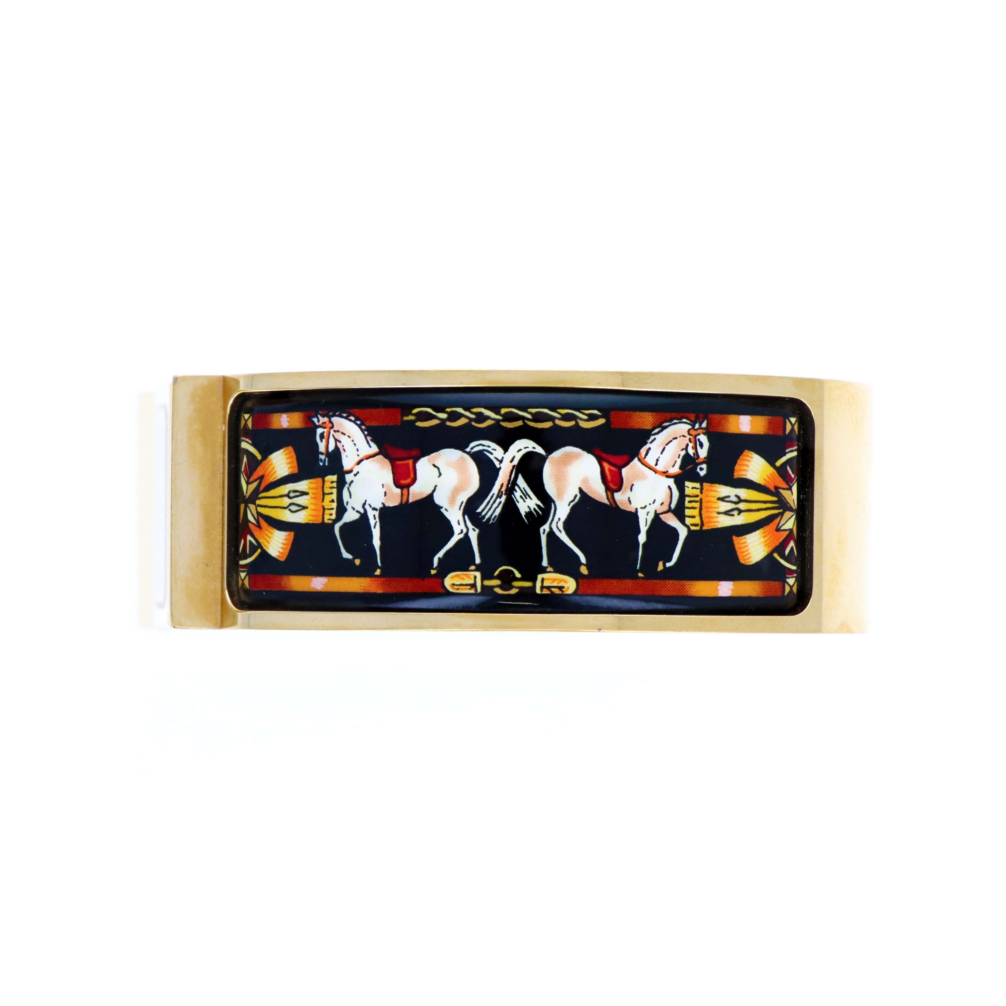 Hermès Loquet Wide Hinge Bangle Watch - Queen May