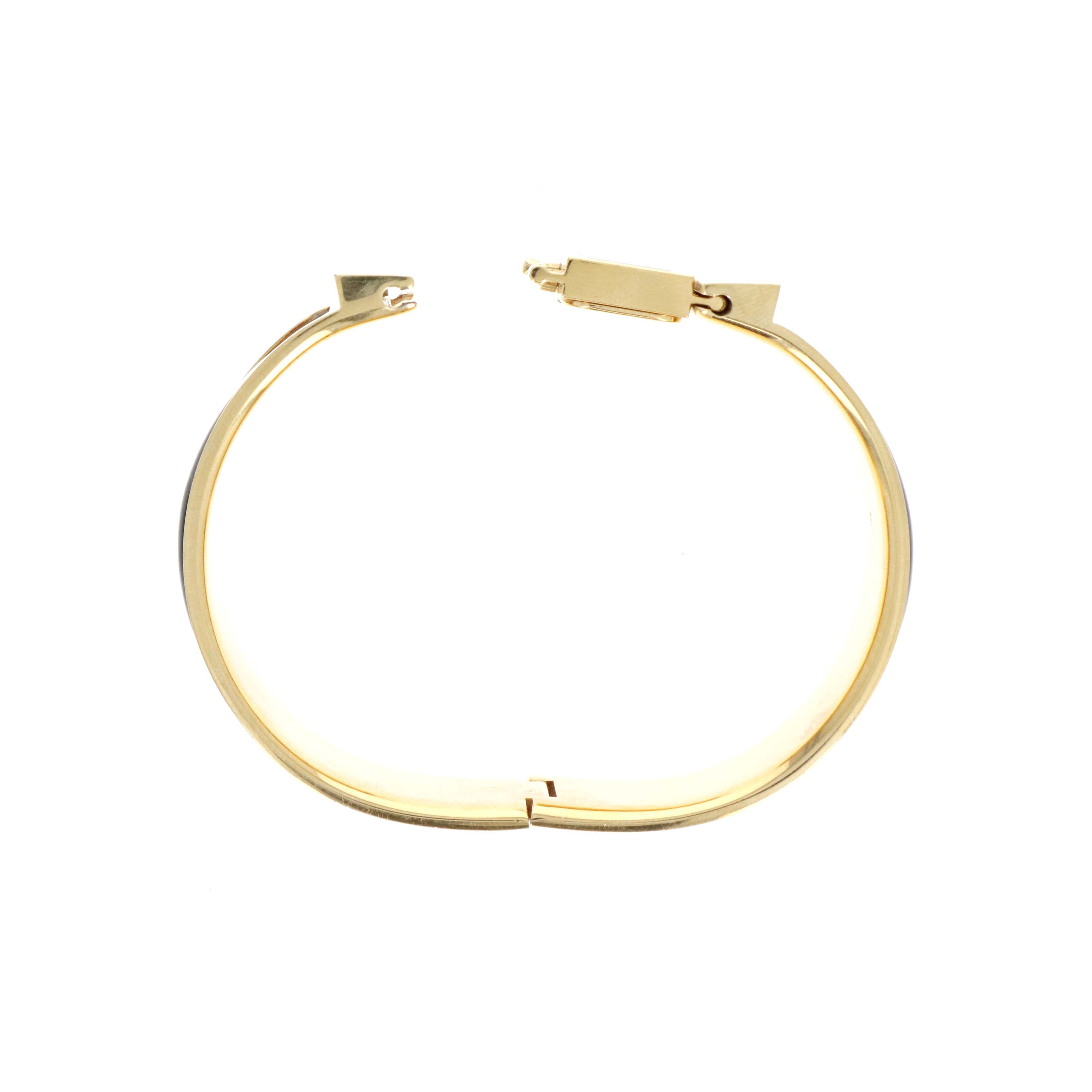 Hermès Loquet Wide Hinge Bangle Watch - Queen May