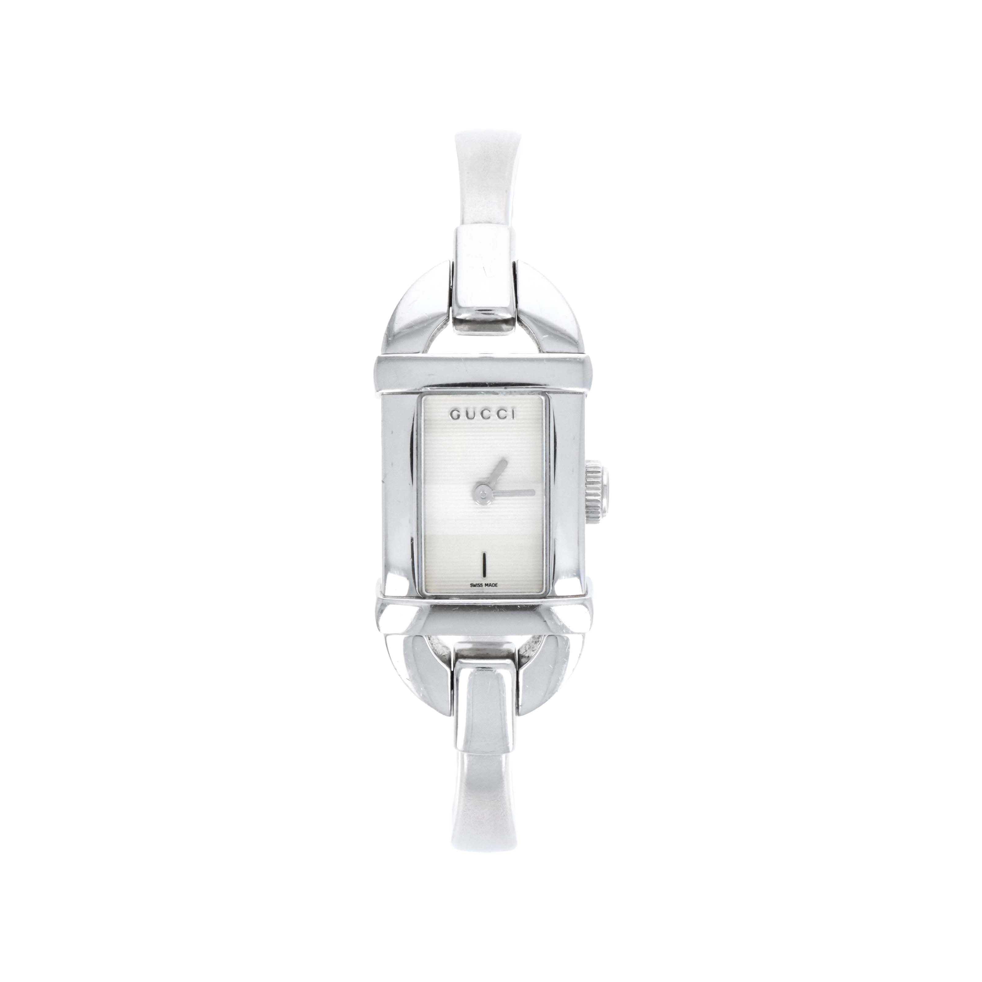 Gucci 6800L Bamboo Bangle Watch - Queen May