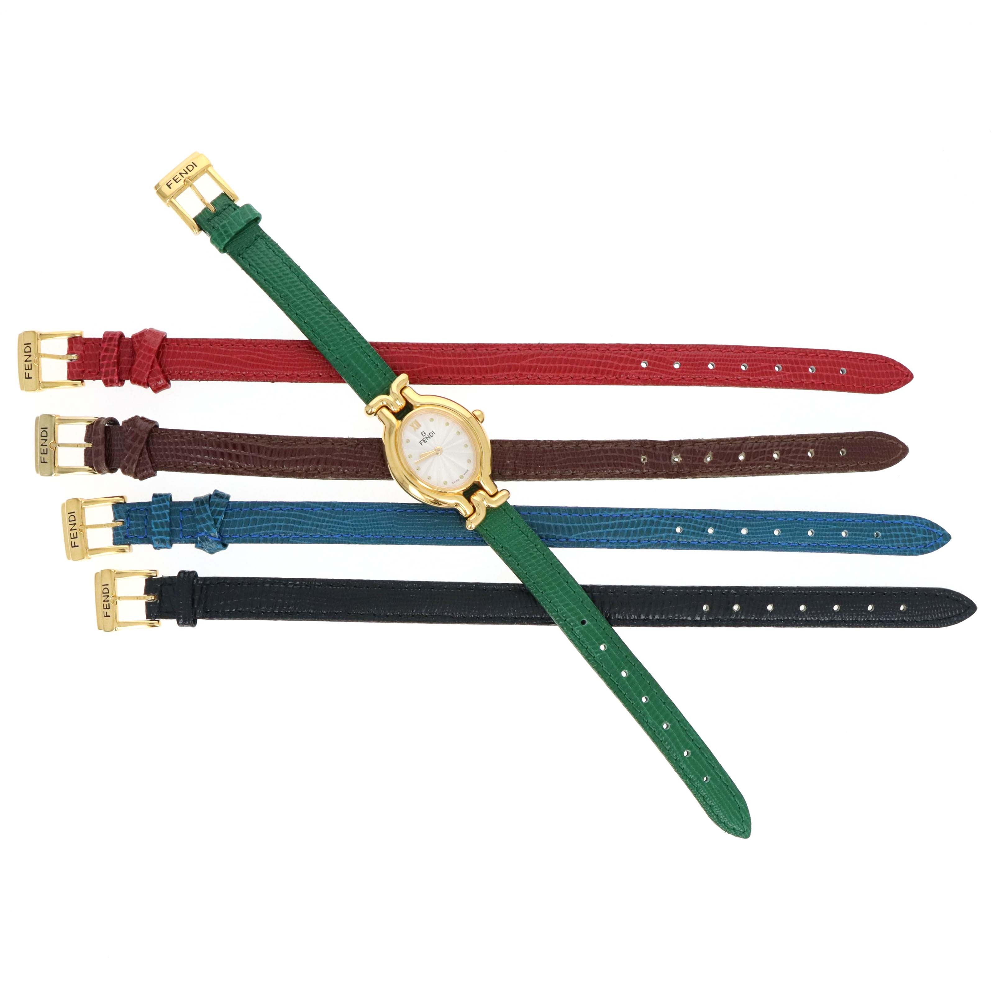 Fendi 640L Interchangeable Strap Watch - Queen May