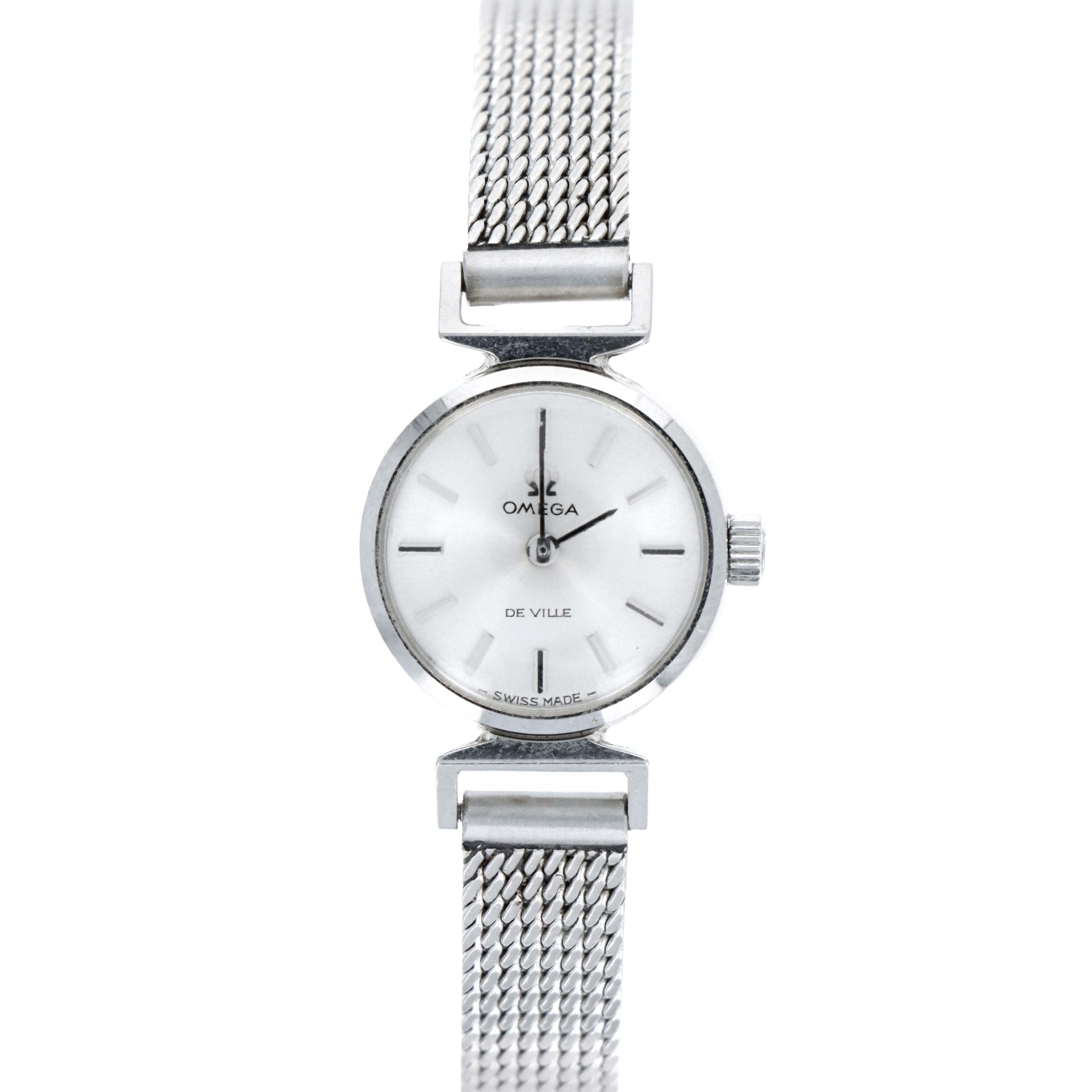 Vintage Omega De Ville Stainless Steel Ladies Watch 1970s - Queen May