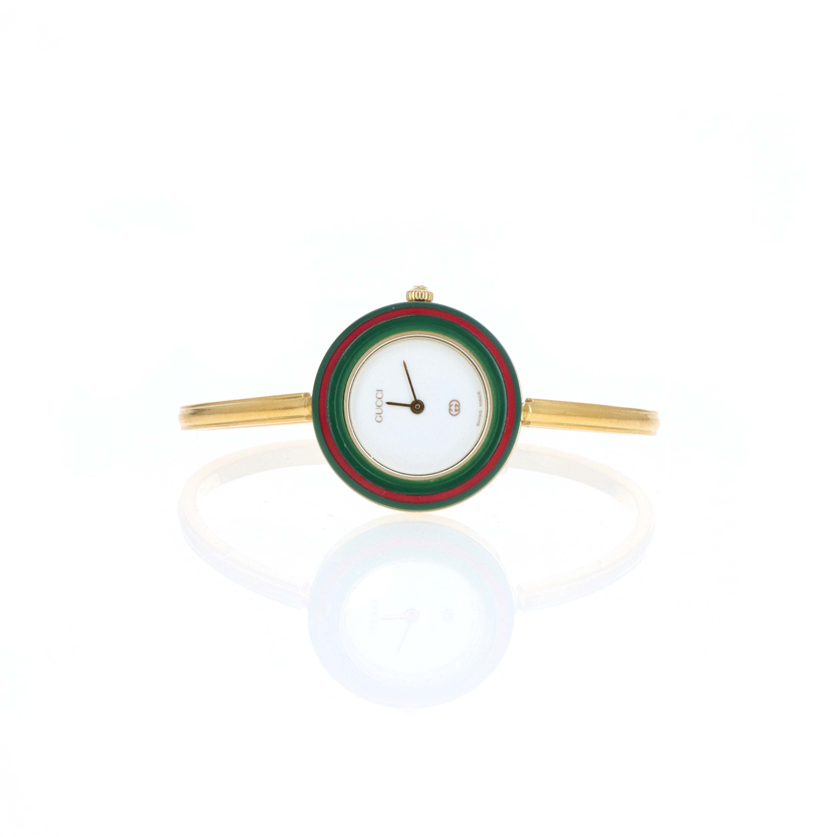 Vintage Gucci Interchangeable Bezel Watch - Queen May