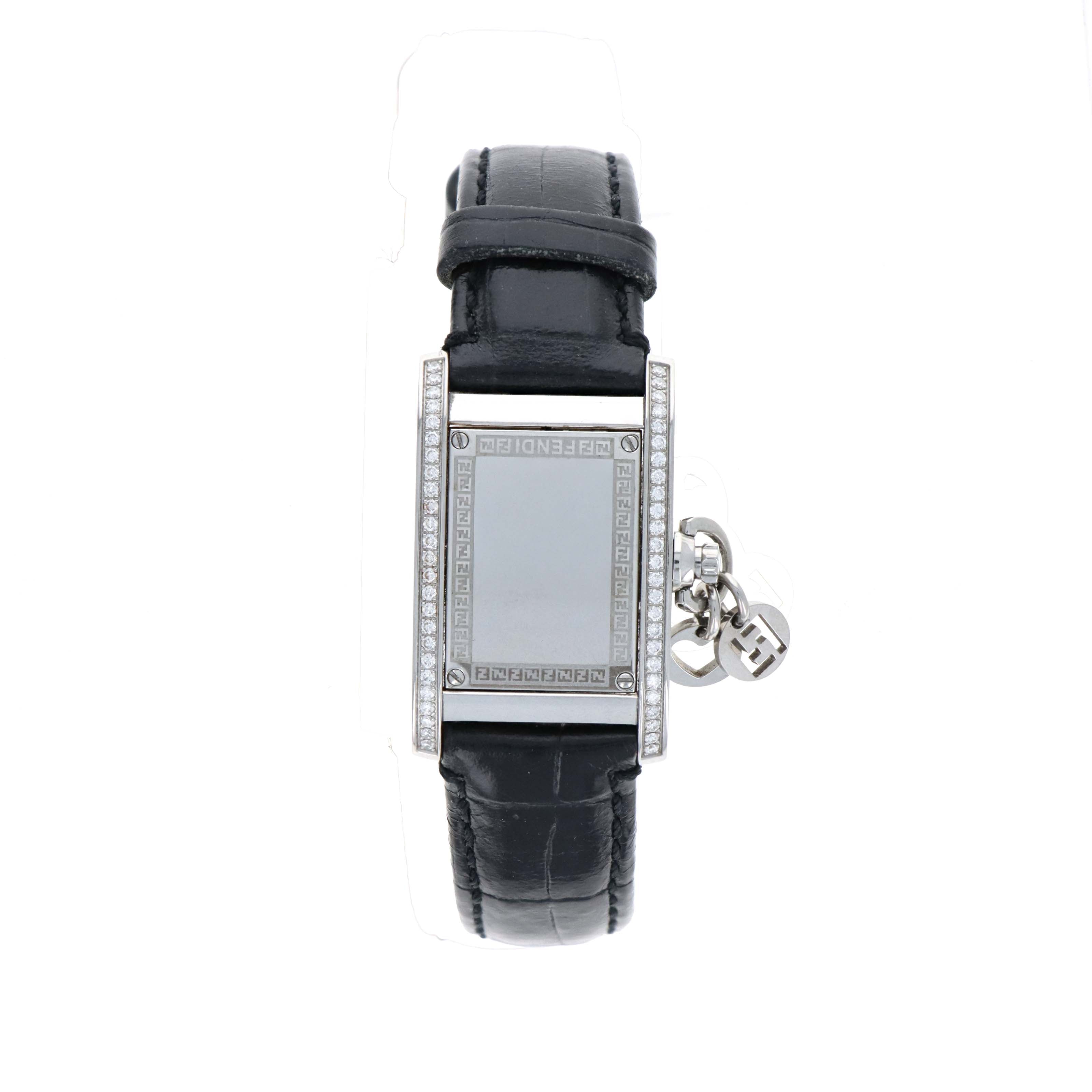 Fendi 7100L Mother Of Pearl "Reverso" Watch - Queen May