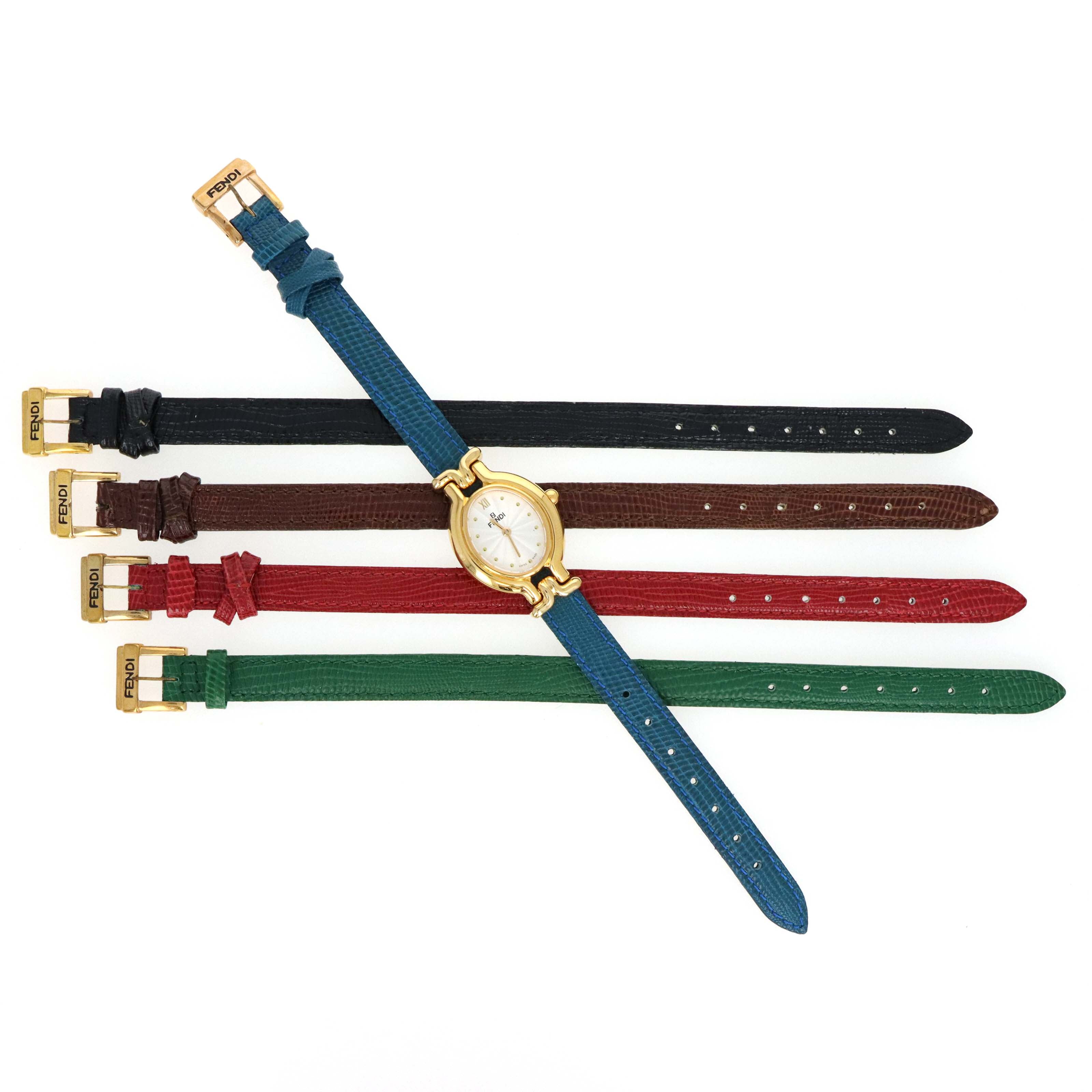 Fendi 640L Interchangeable Strap Watch - Queen May