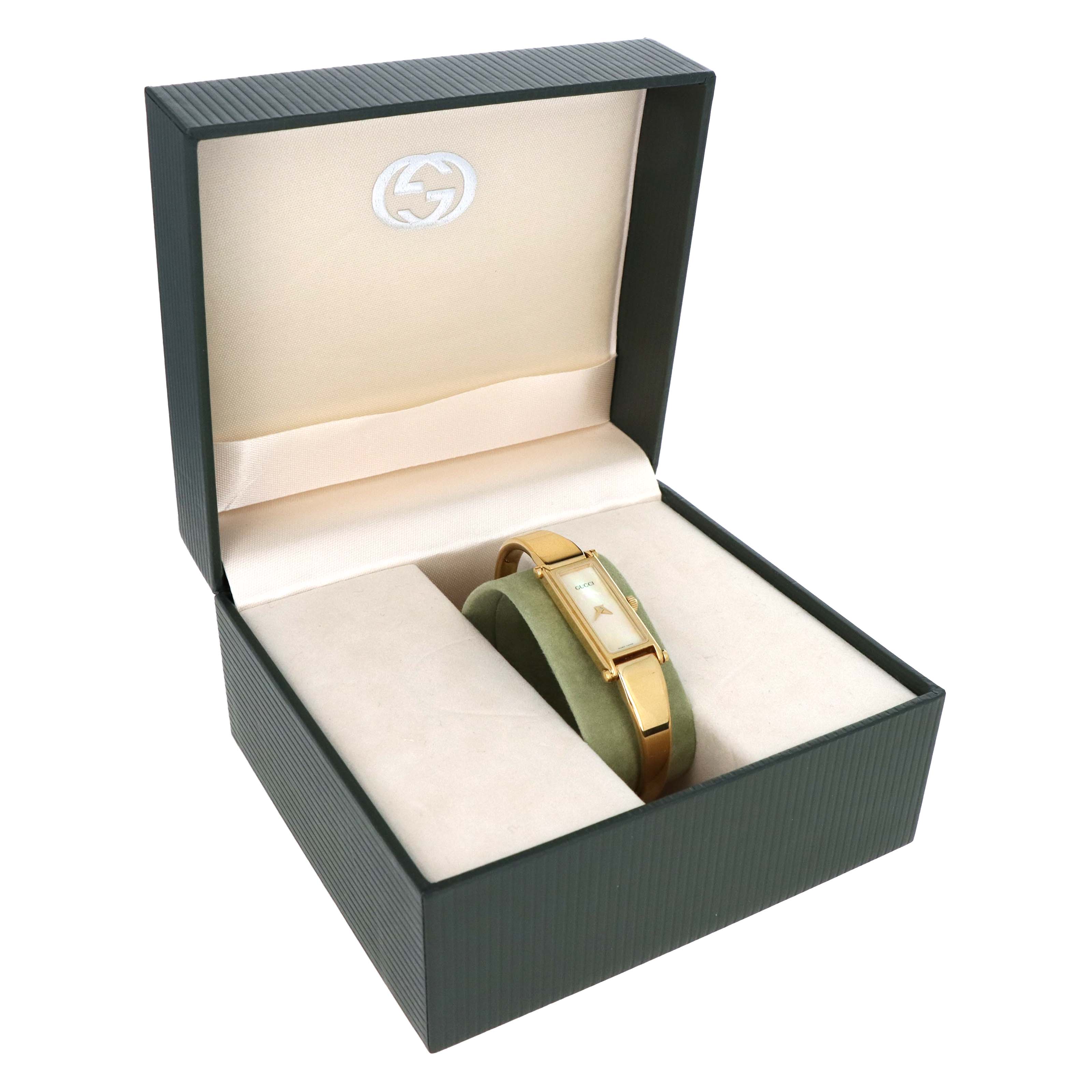 Gucci Mother of Pearl 1500L Ladies Watch - Queen May