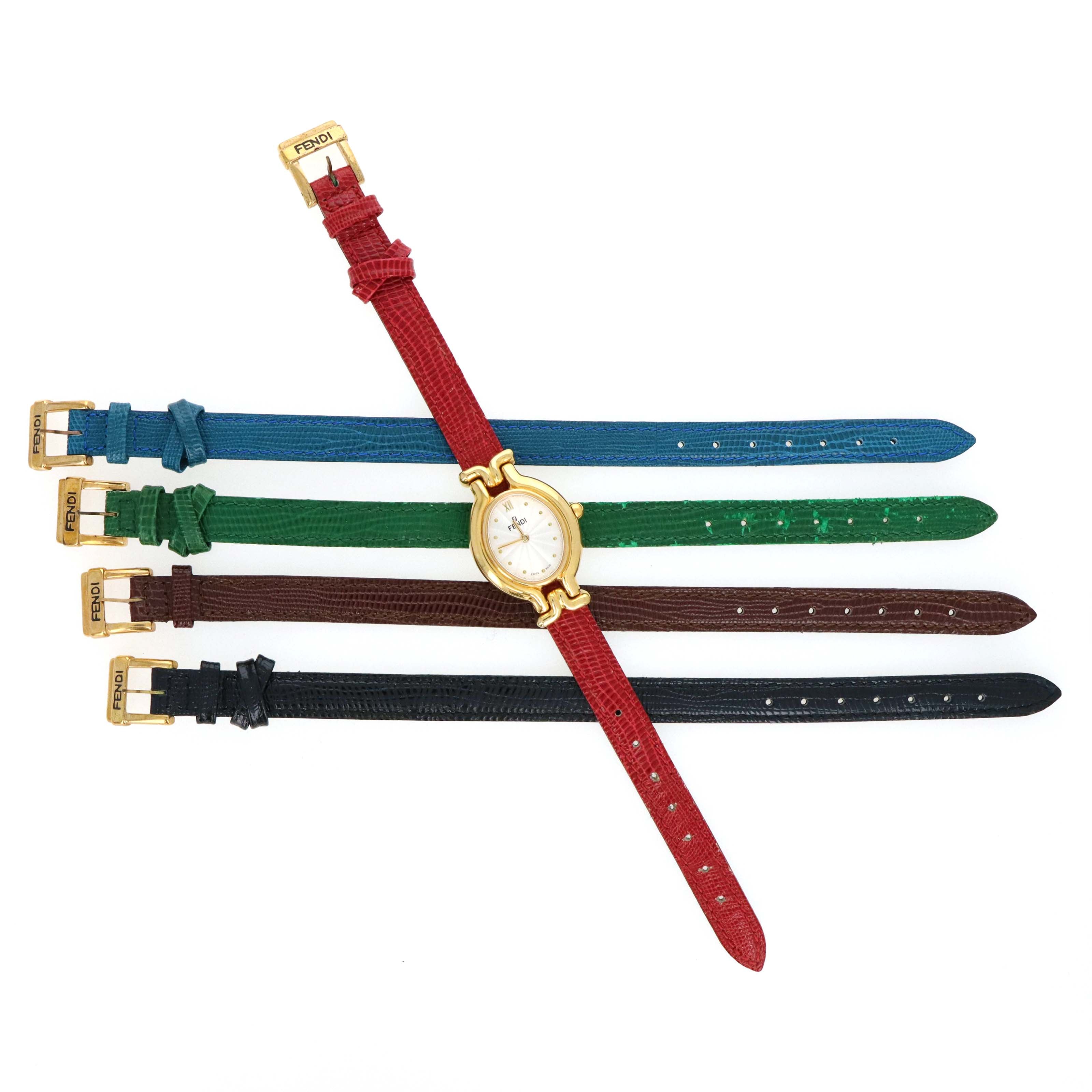 Fendi 640L Interchangeable Strap Watch - Queen May