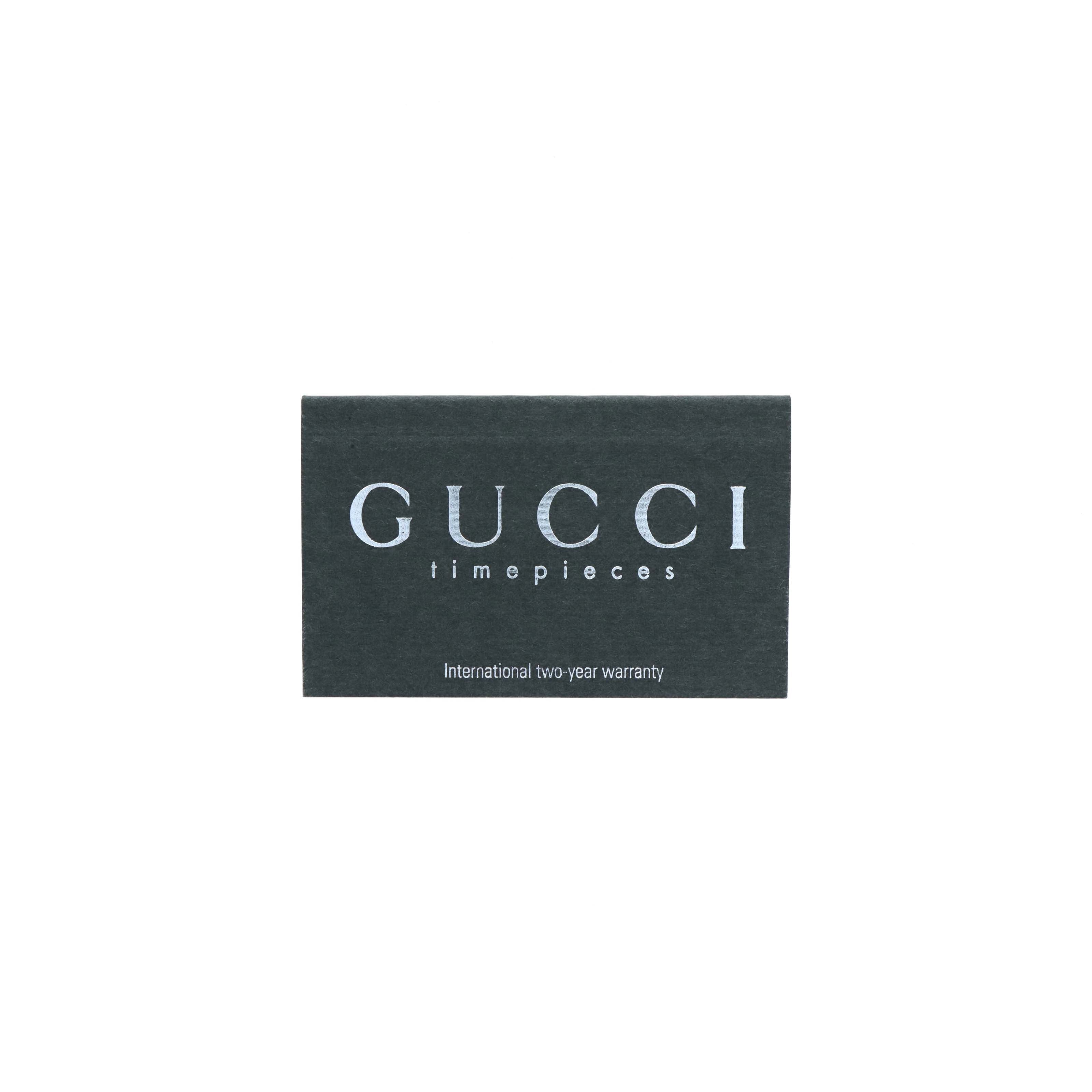 Vintage Gucci Silver Mariner Link Interchangeable Bezel Watch - Queen May
