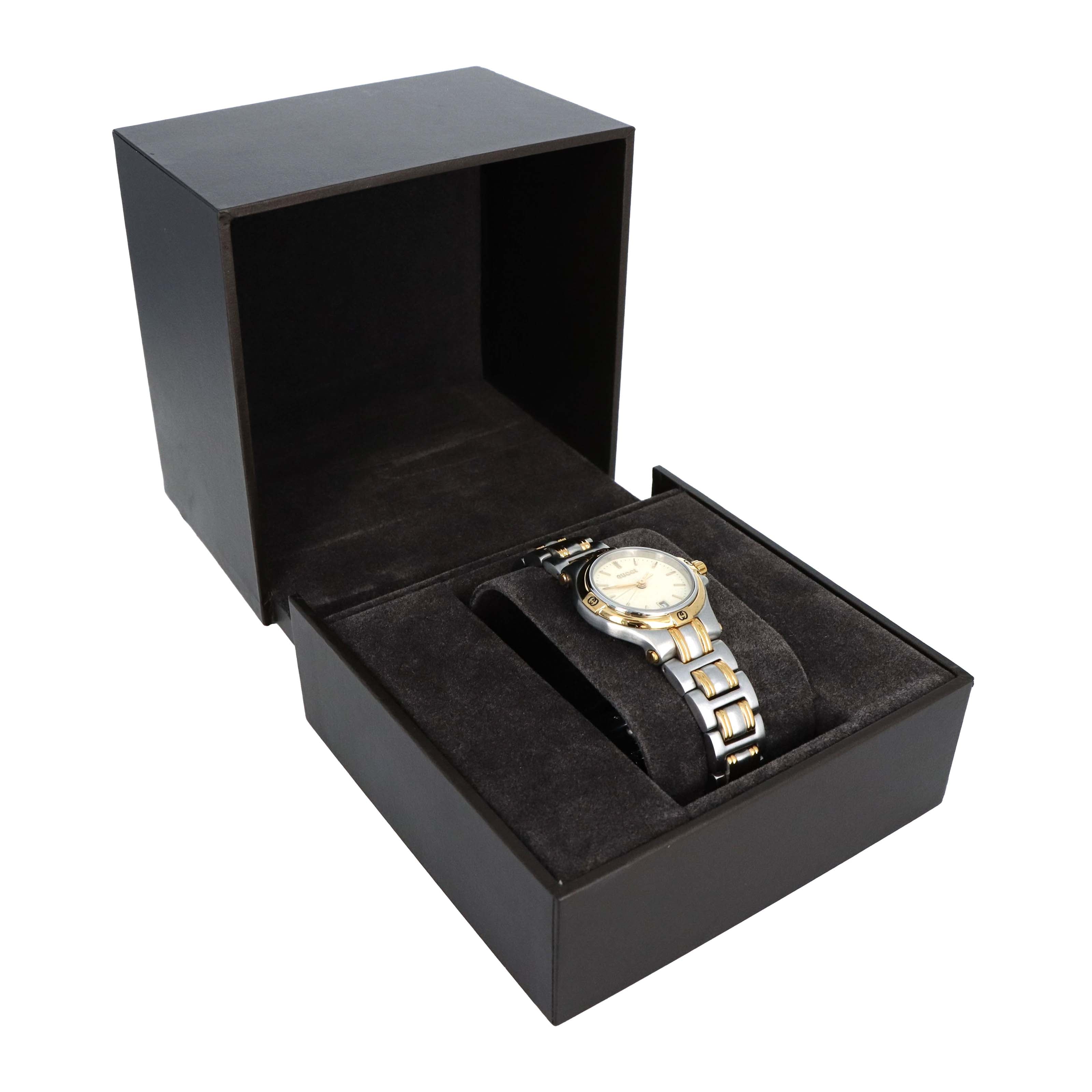 Gucci 9040L Two Tone Watch - Queen May