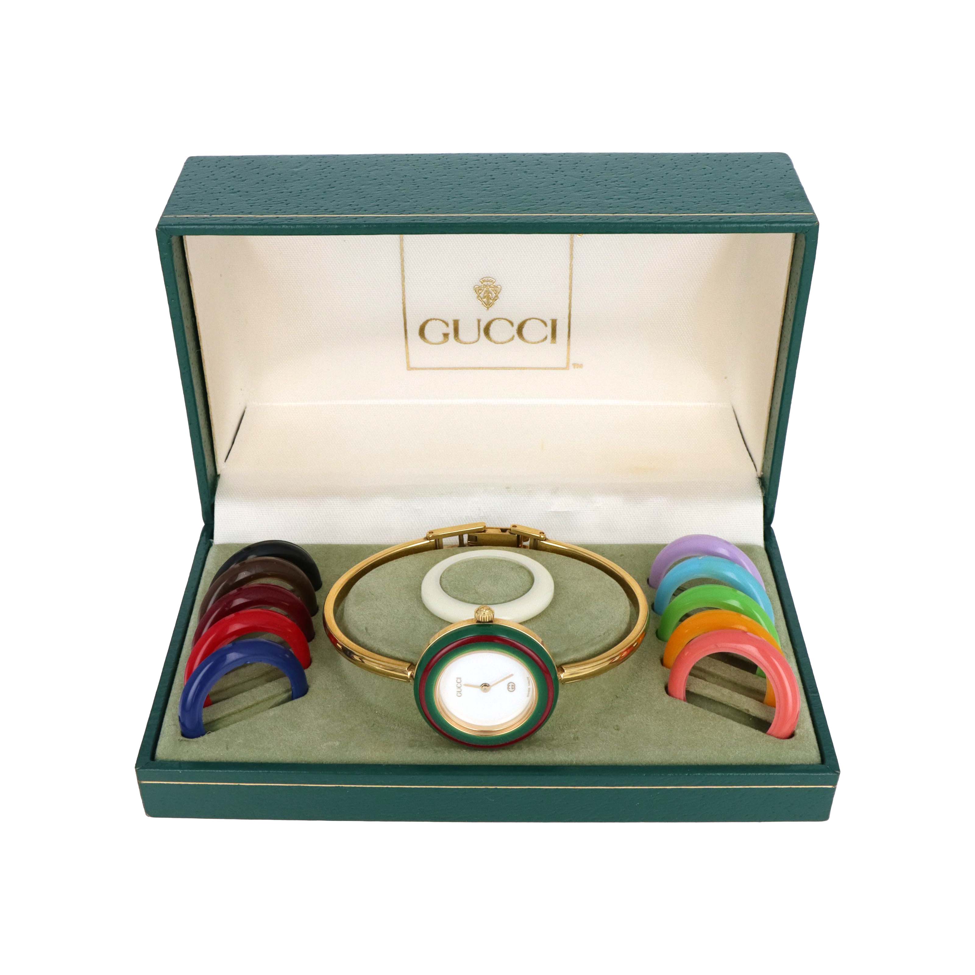 Vintage Gucci Interchangeable Bezel Watch - Queen May
