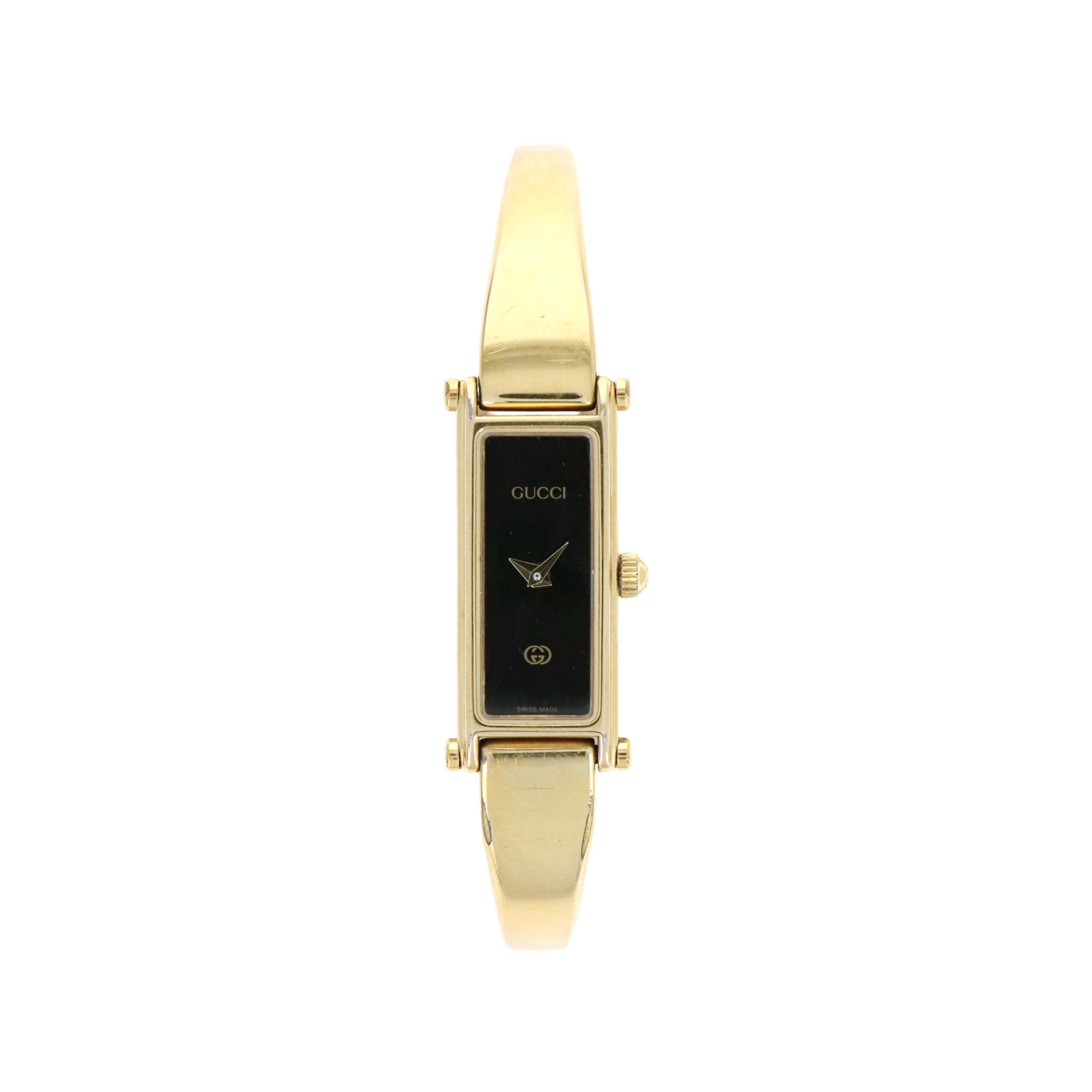 Gucci Black Dial 1500L Series Watch - Queen May