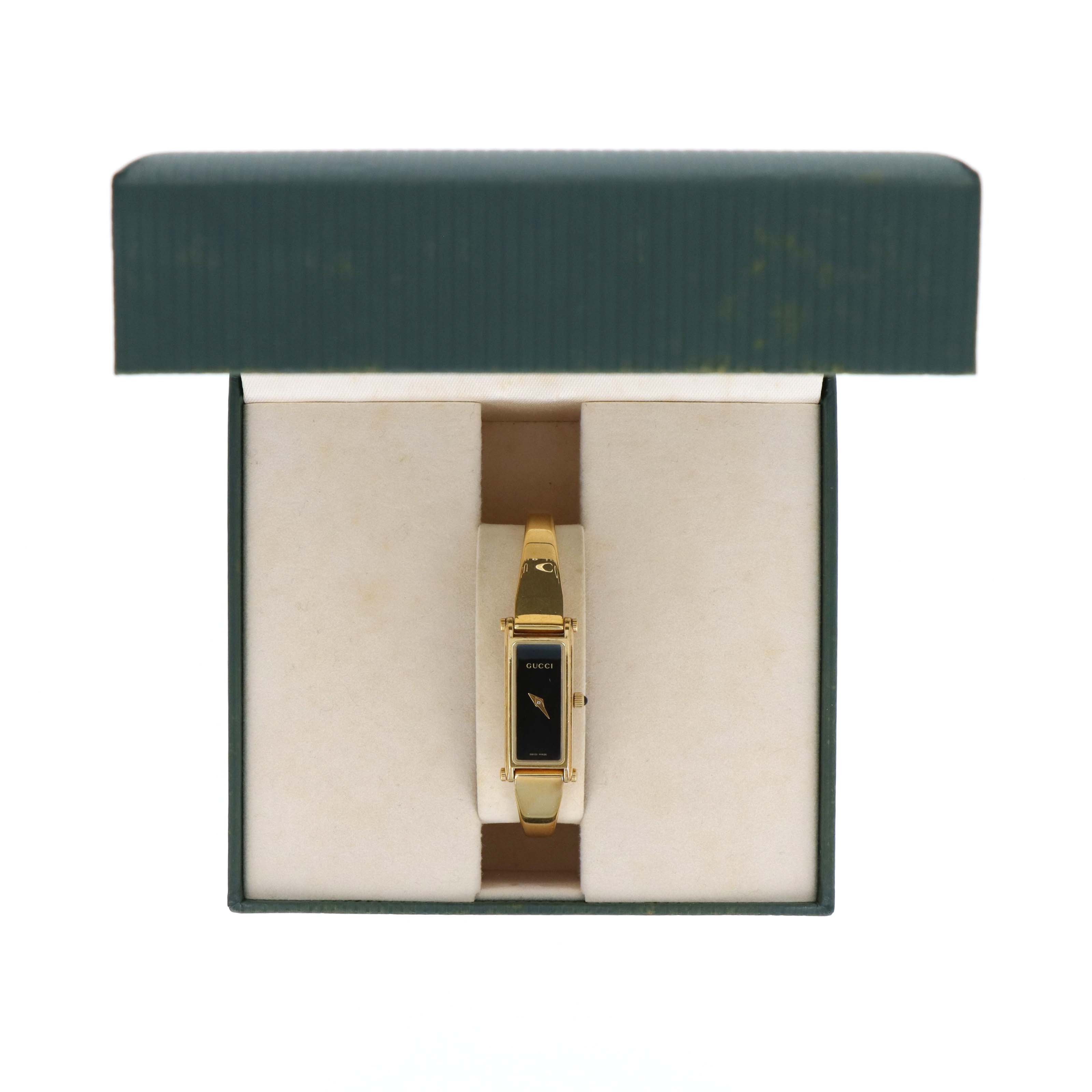 Gucci Black 1500L Ladies Watch 15mm - Queen May