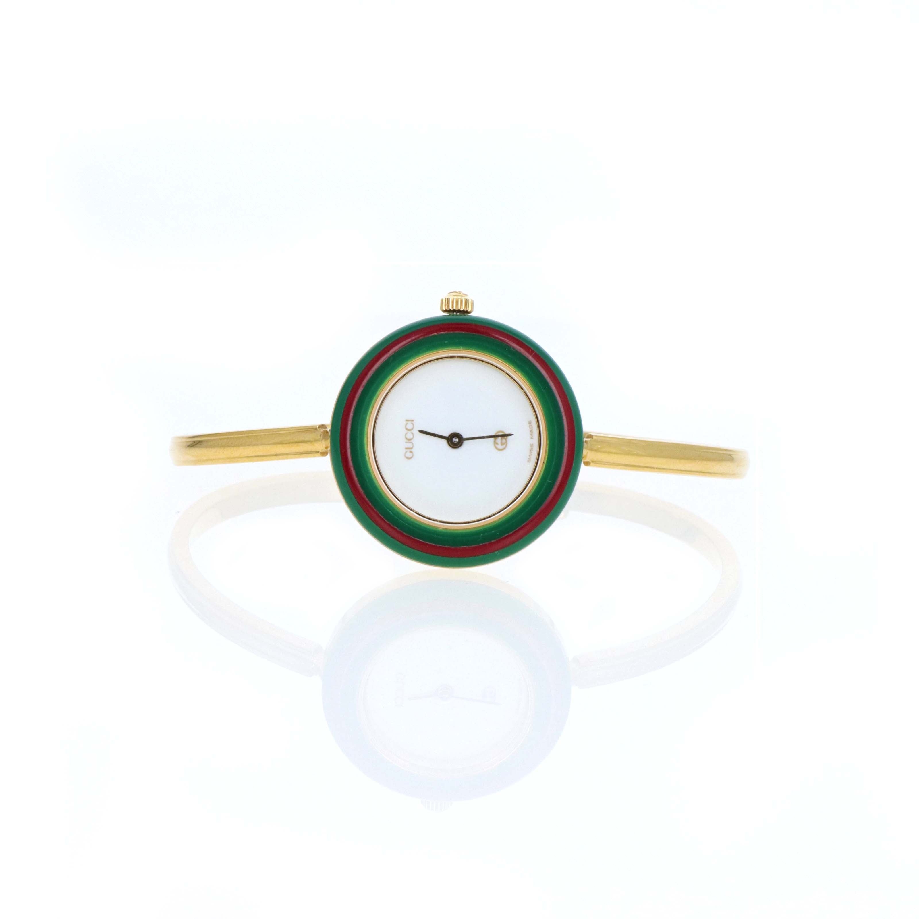 Vintage Gucci Interchangeable Bezel Watch - Queen May