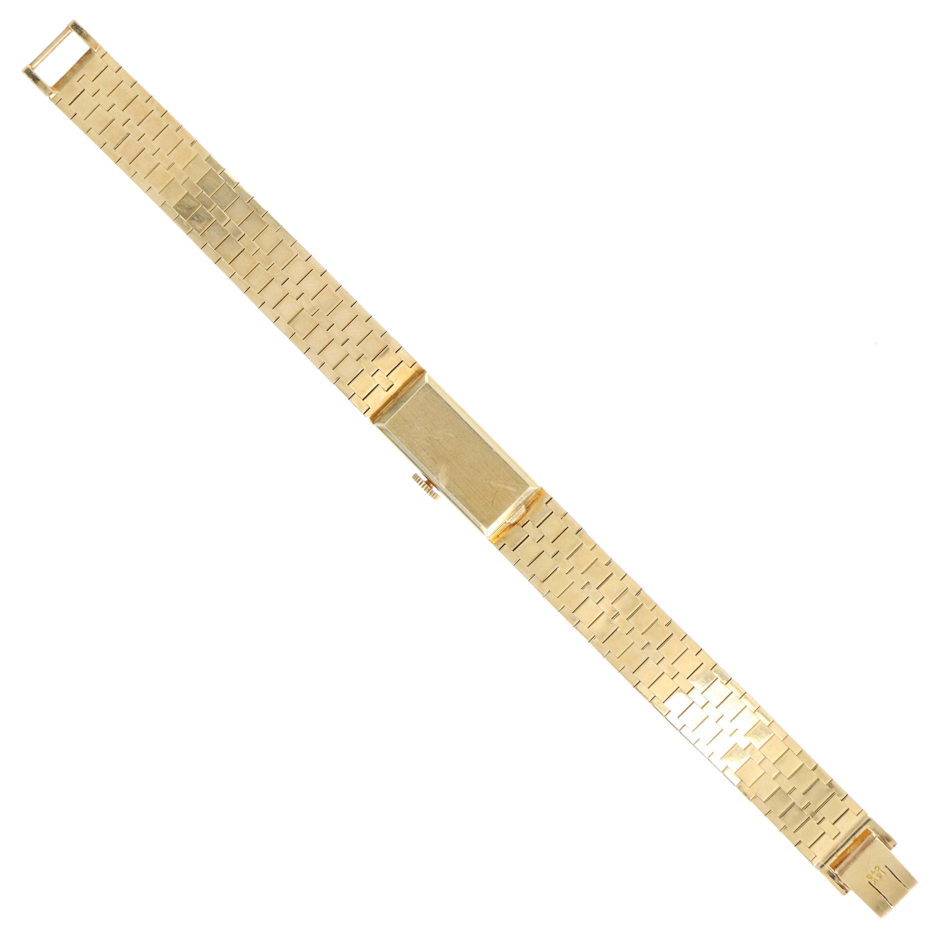 Vintage 18K Yellow Gold Laykin et Cie Diamond Watch