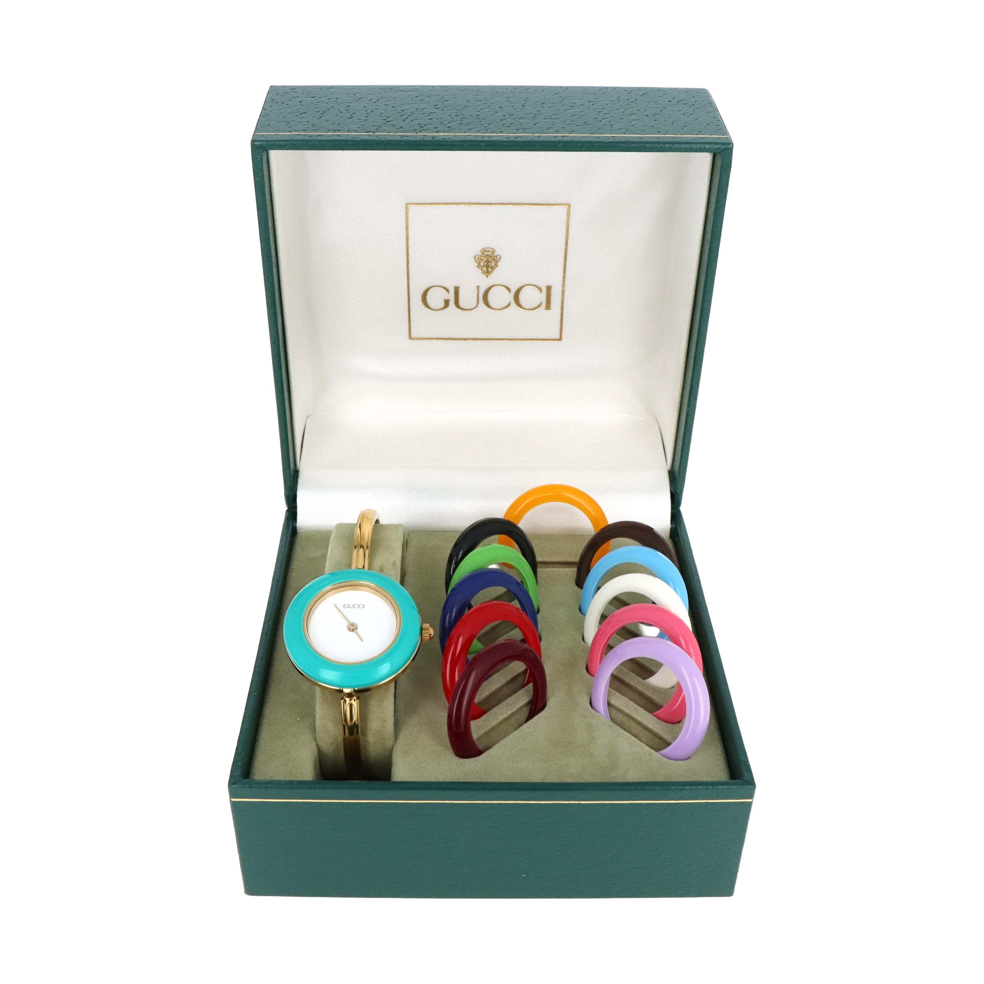 Vintage Gucci Interchangeable Bezel Watch - Queen May