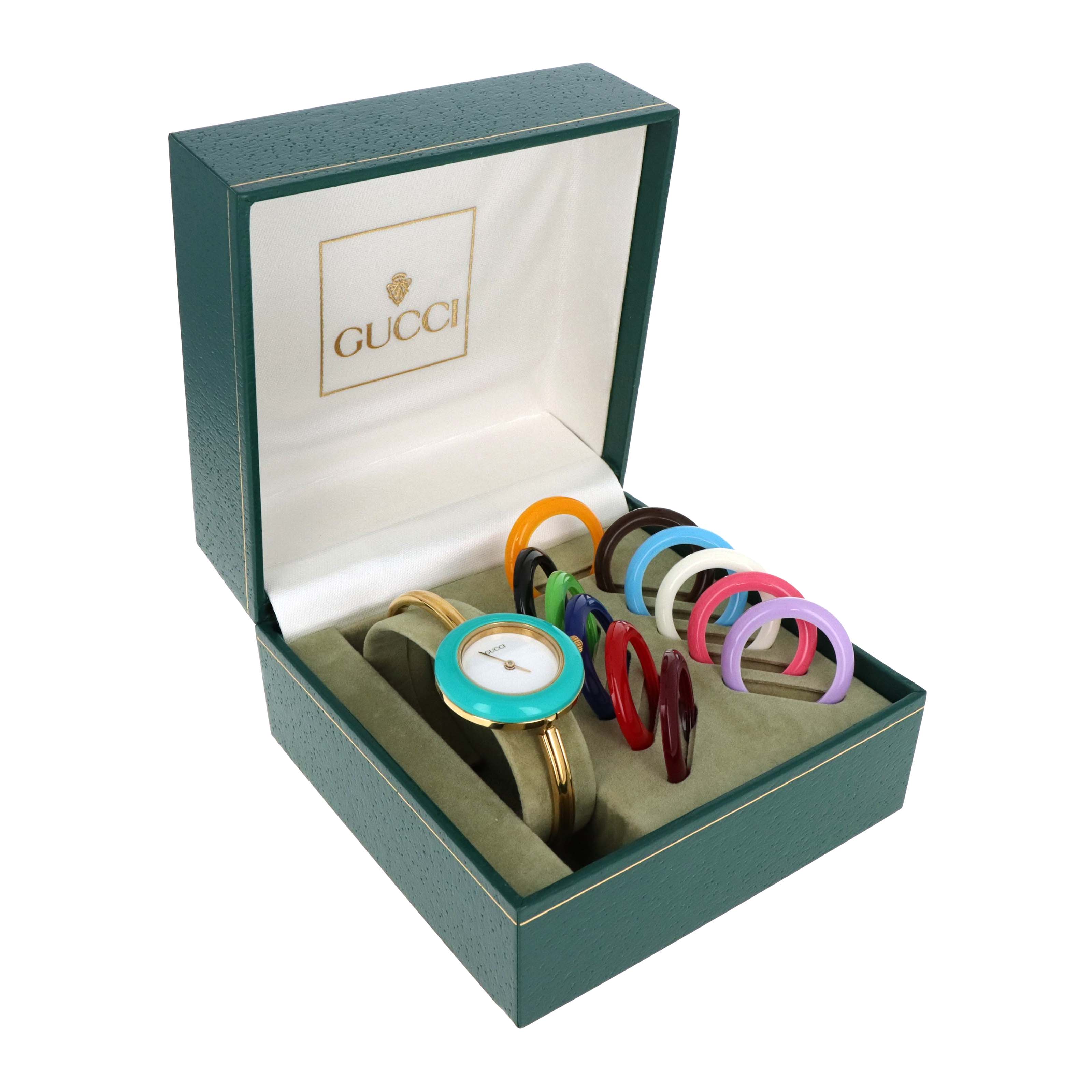 Vintage Gucci Interchangeable Bezel Watch - Queen May