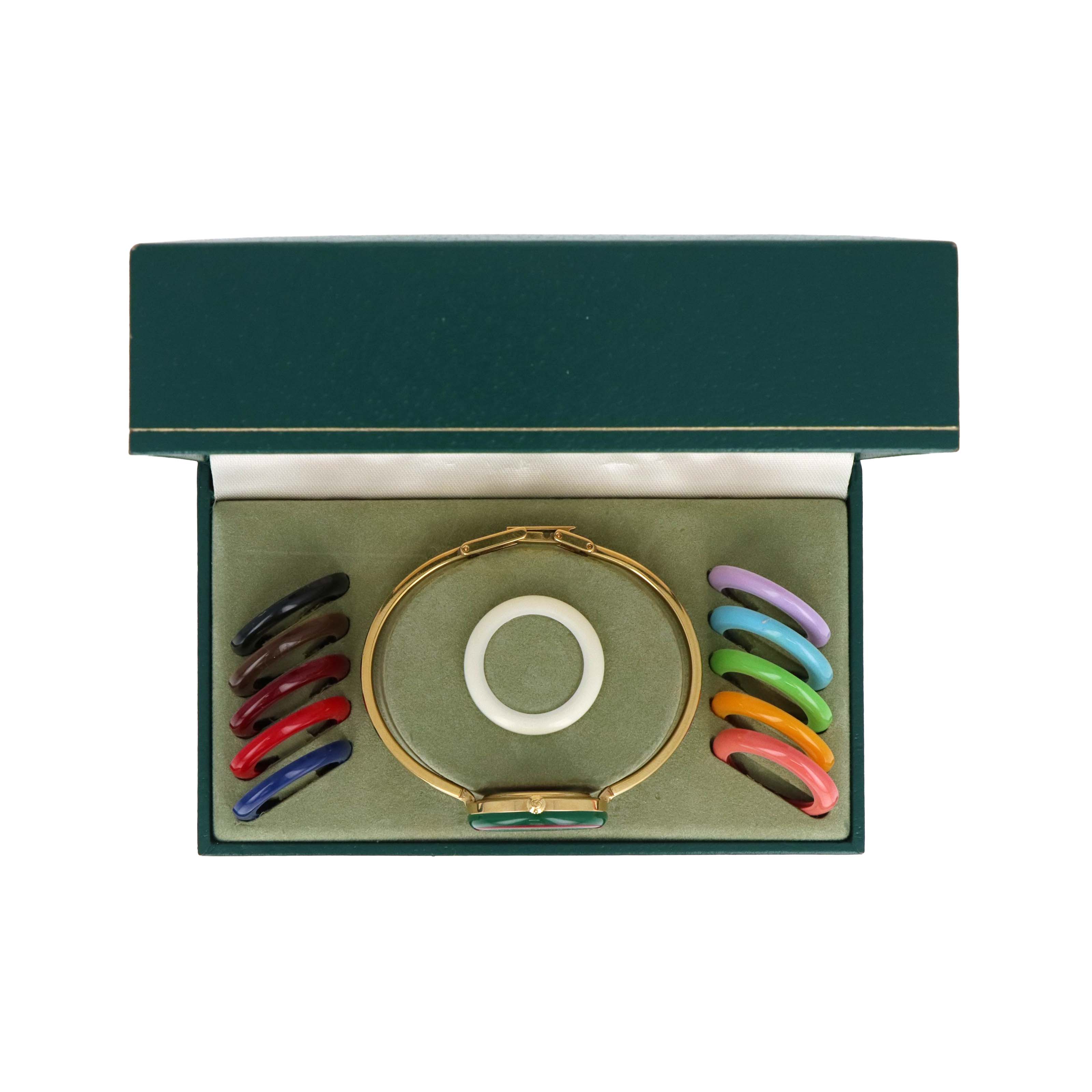 Vintage Gucci Interchangeable Bezel Watch - Queen May