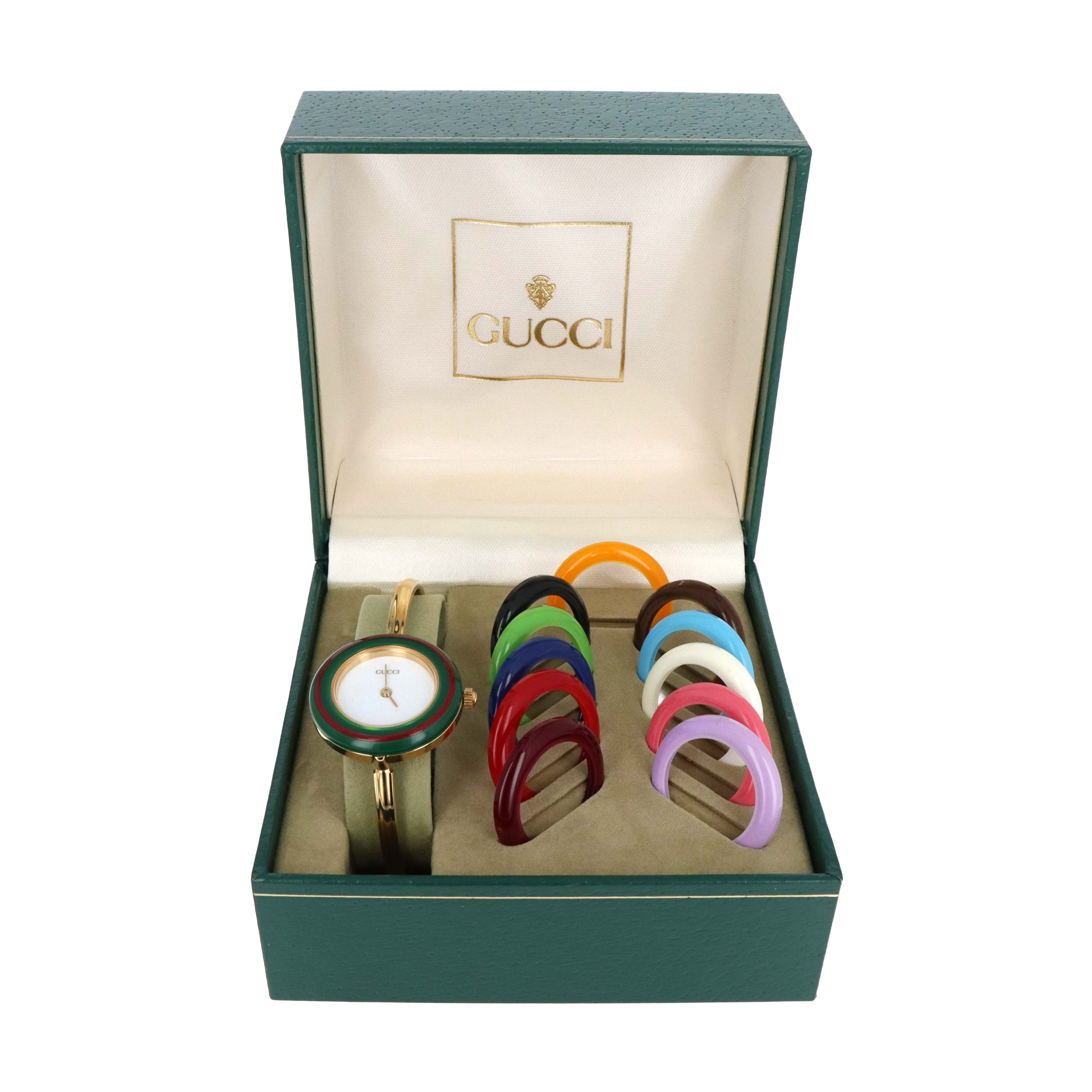 Vintage Gucci Interchangeable Bezel Watch - Queen May
