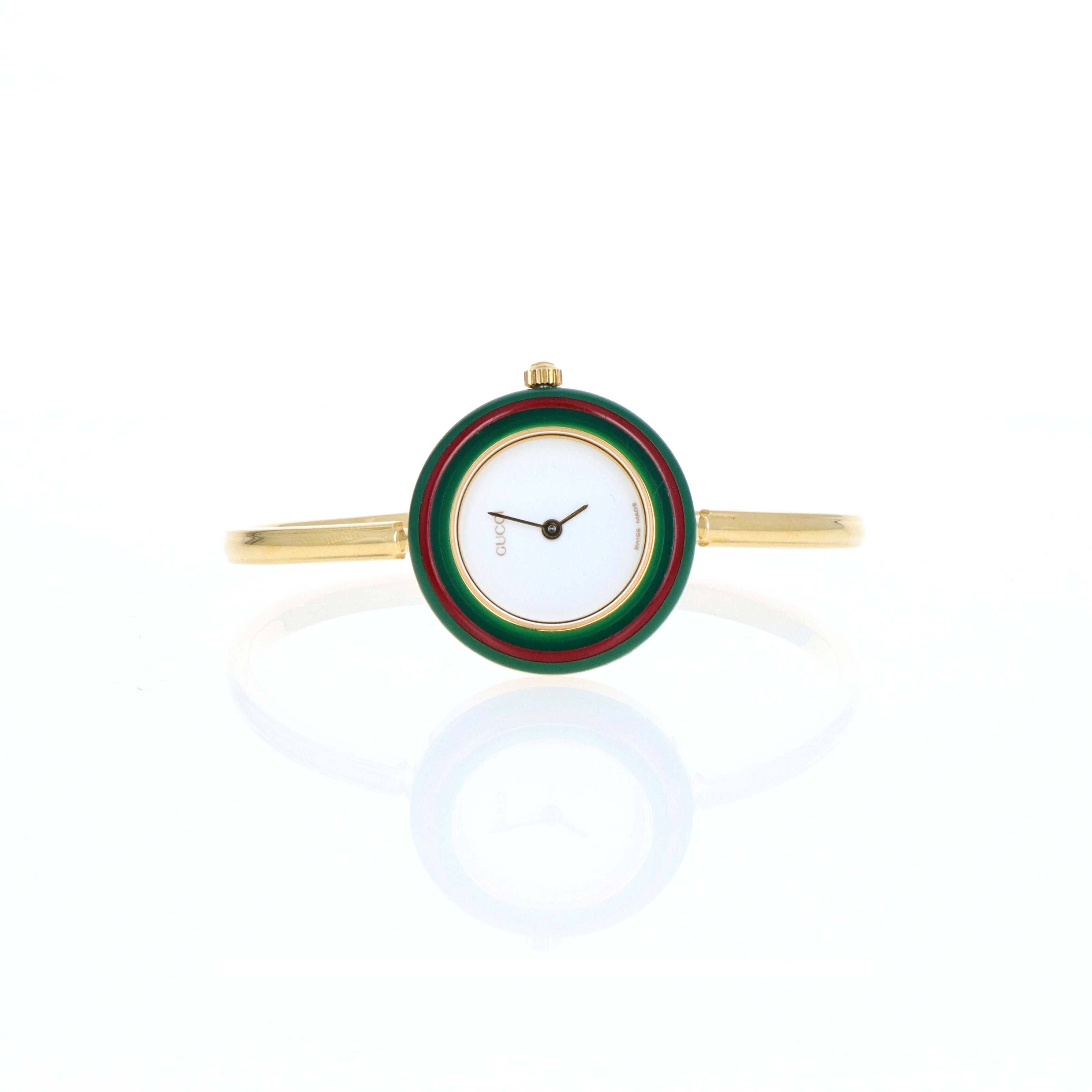 Vintage Gucci Interchangeable Bezel Watch - Queen May