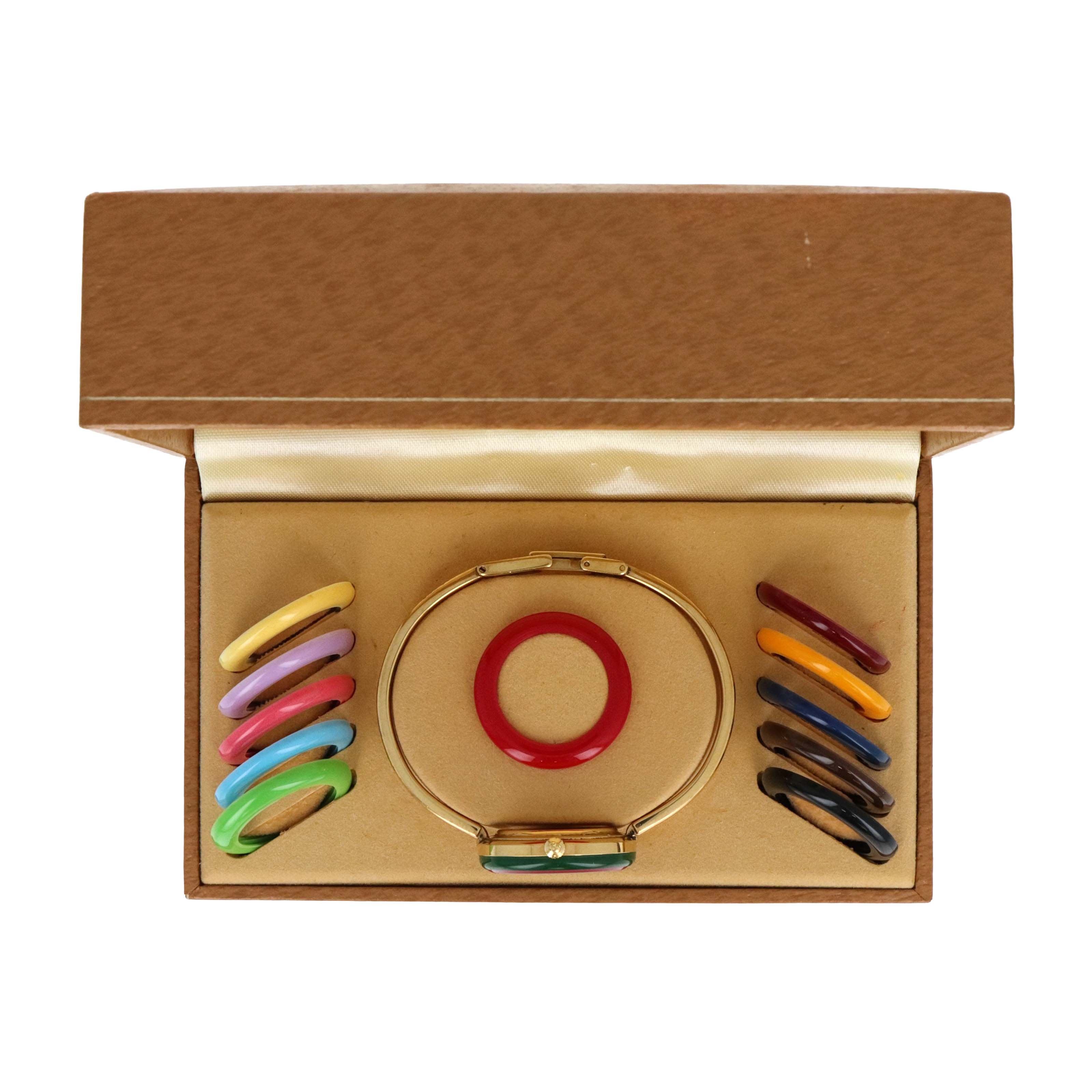 Vintage Gucci Interchangeable Bezel Watch - Queen May