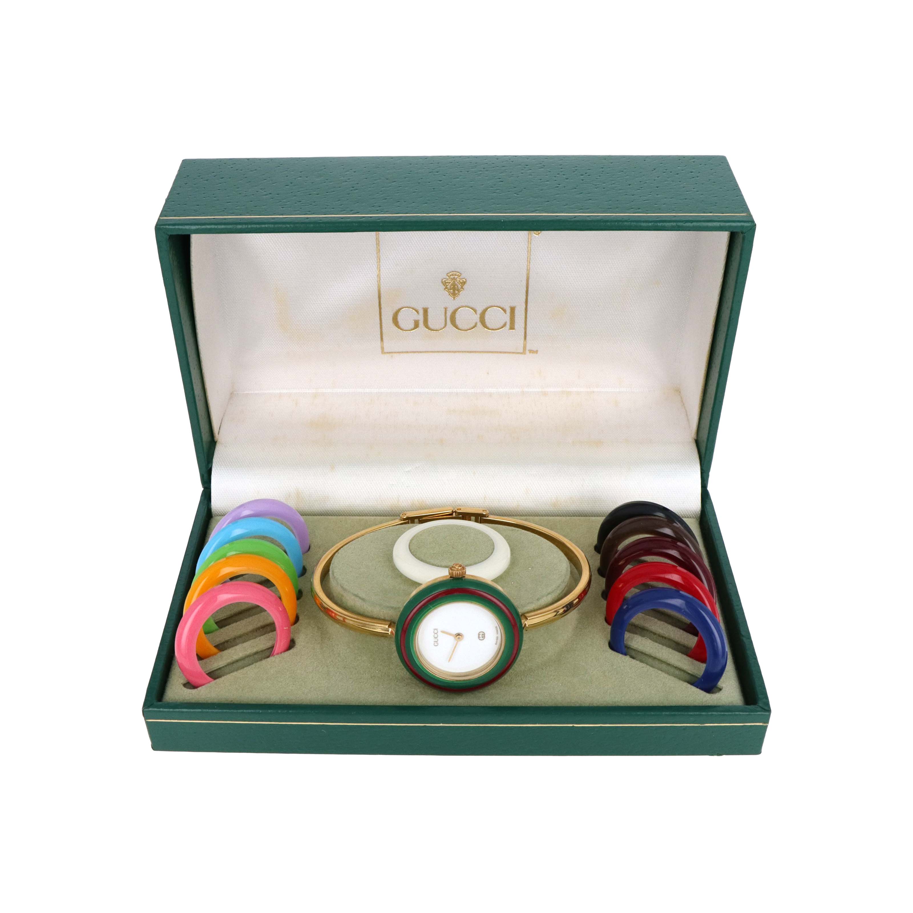 Vintage Gucci Interchangeable Bezel Watch - Queen May