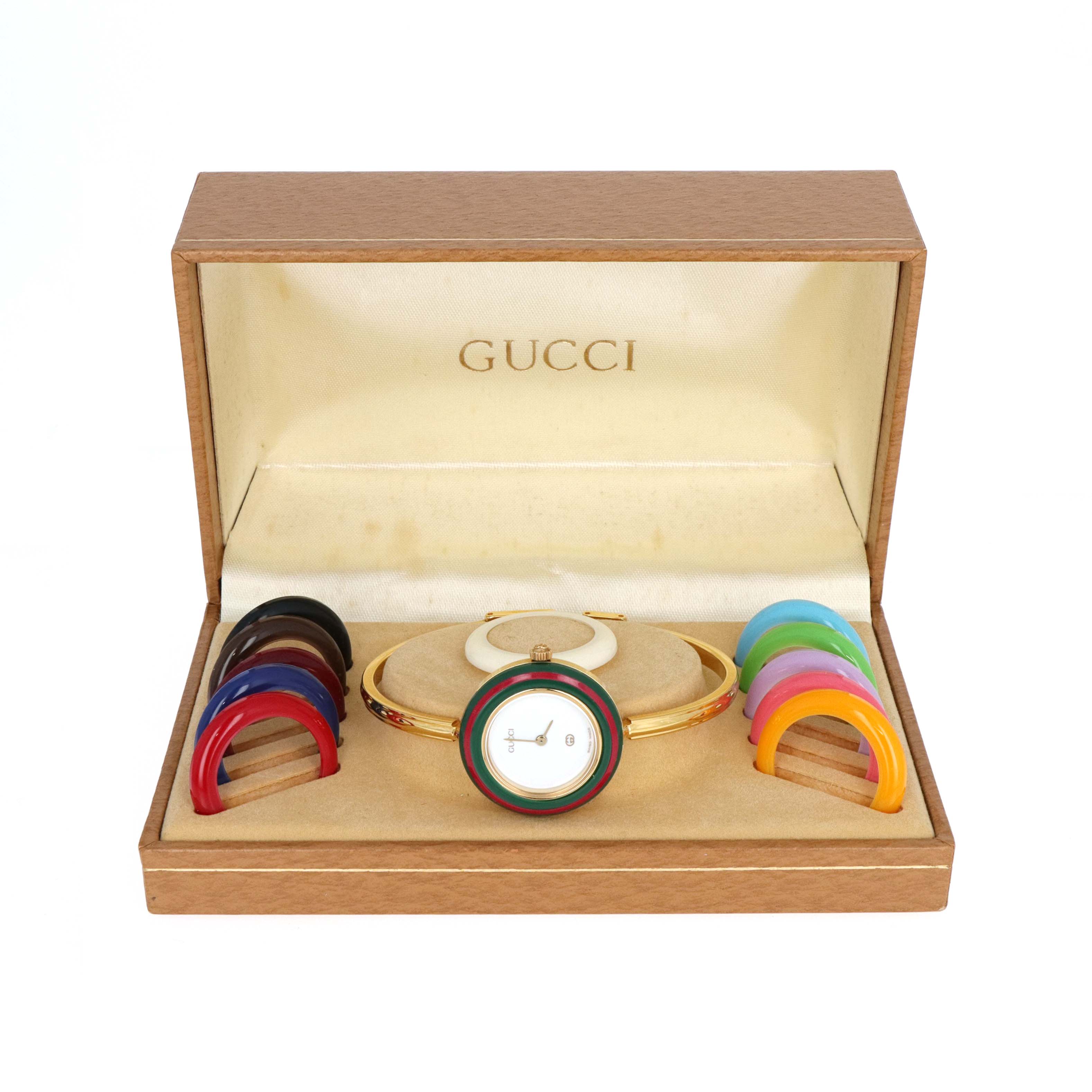Vintage Gucci Interchangeable Bezel Watch - Queen May
