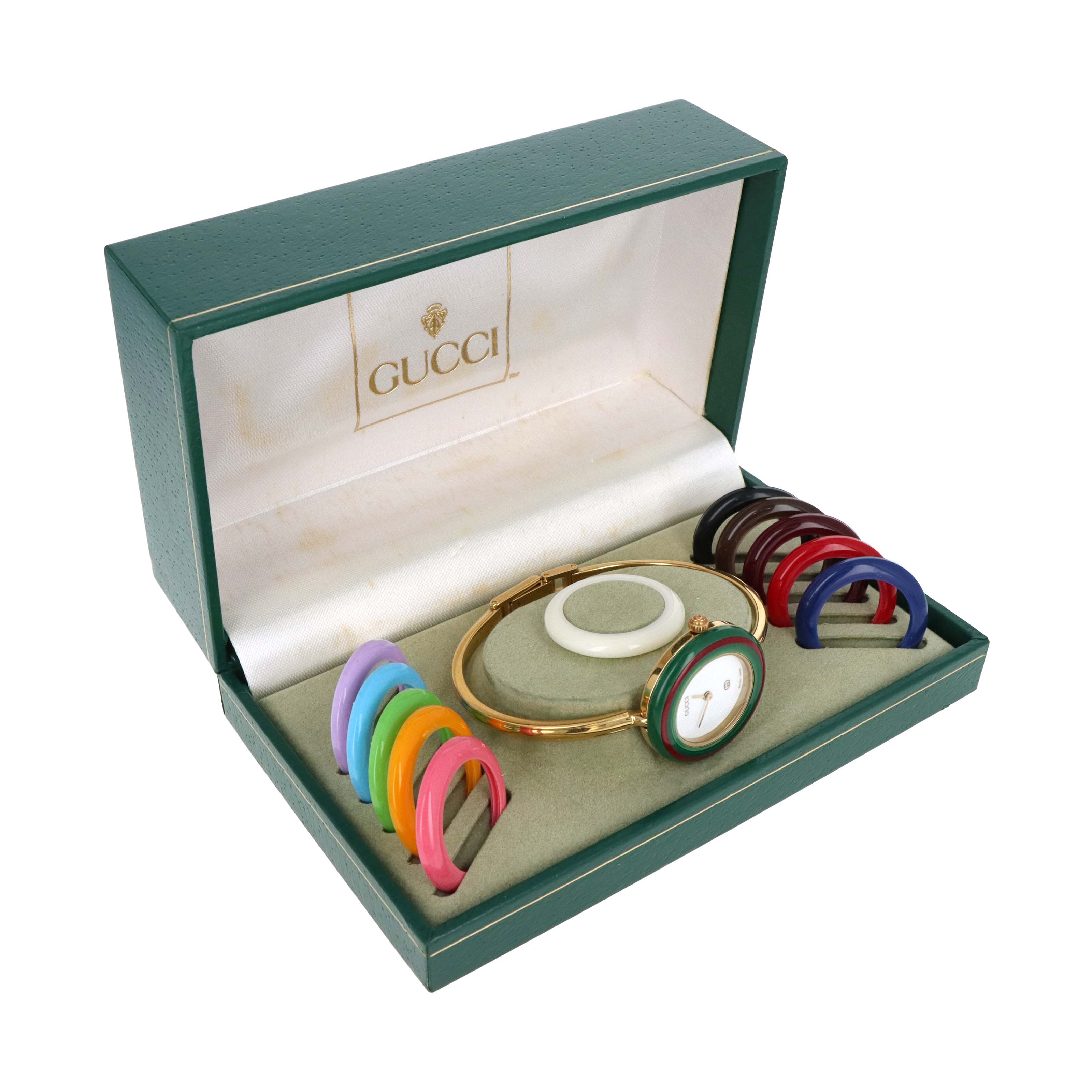 Vintage Gucci Interchangeable Bezel Watch - Queen May