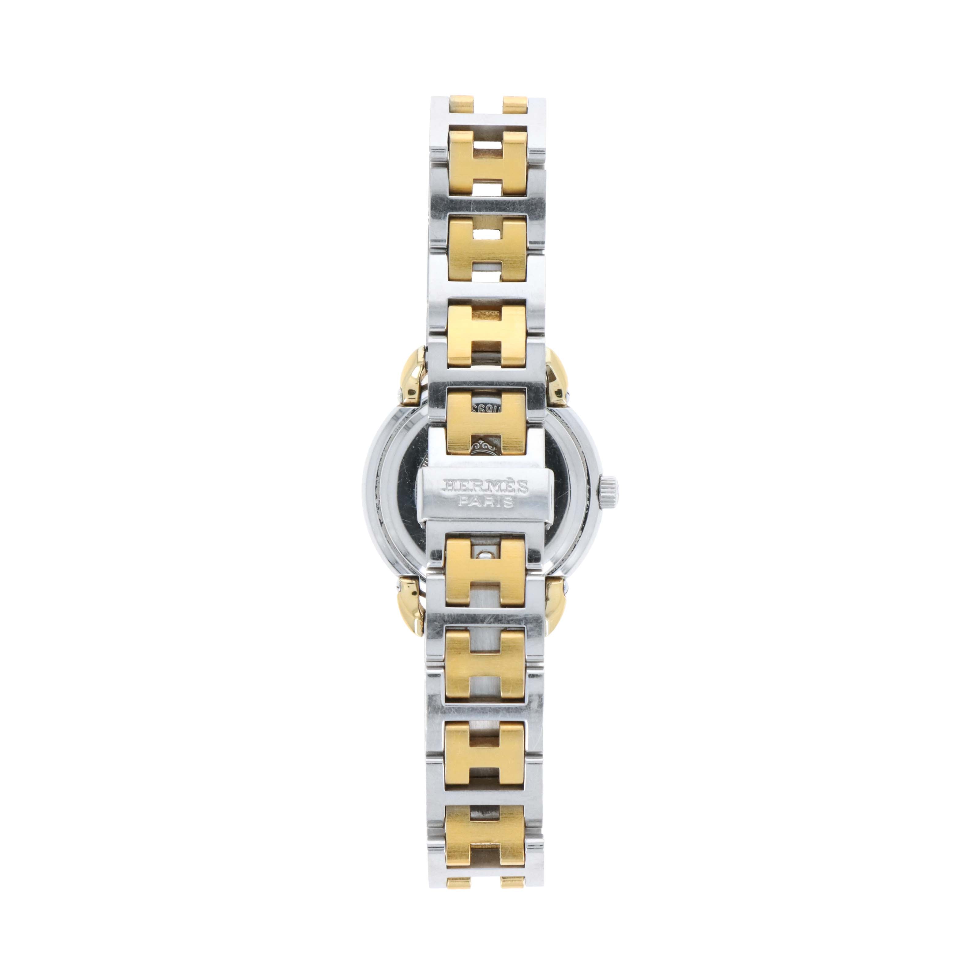Hermes Pullman Two-Tone Quartz Watch - Queen May