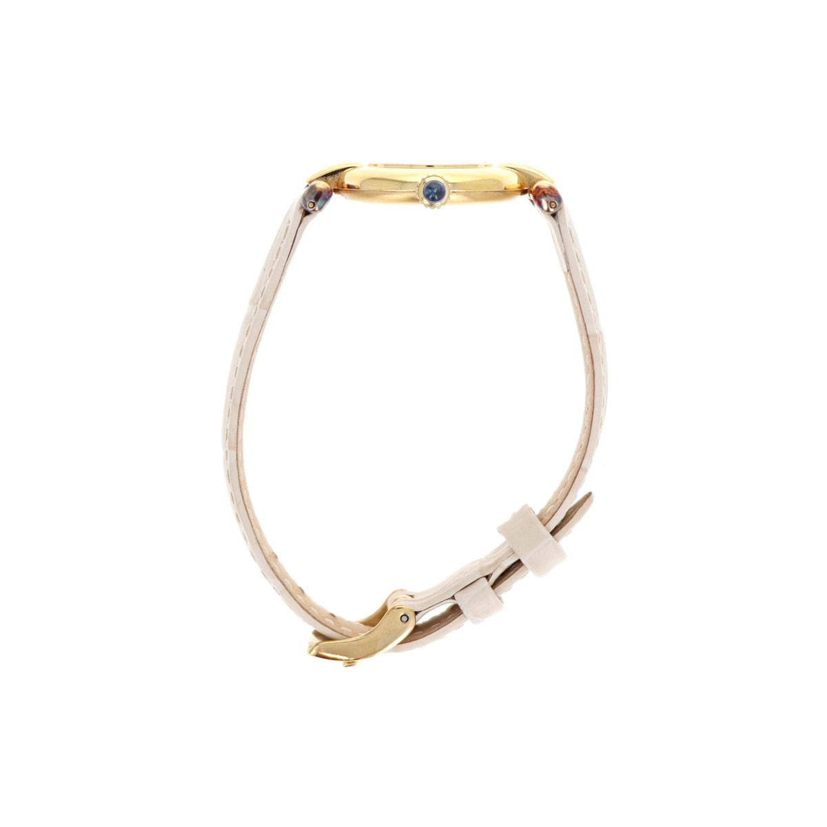 Cartier Must Colisee Watch Sterling Silver and 18kt Vermeil