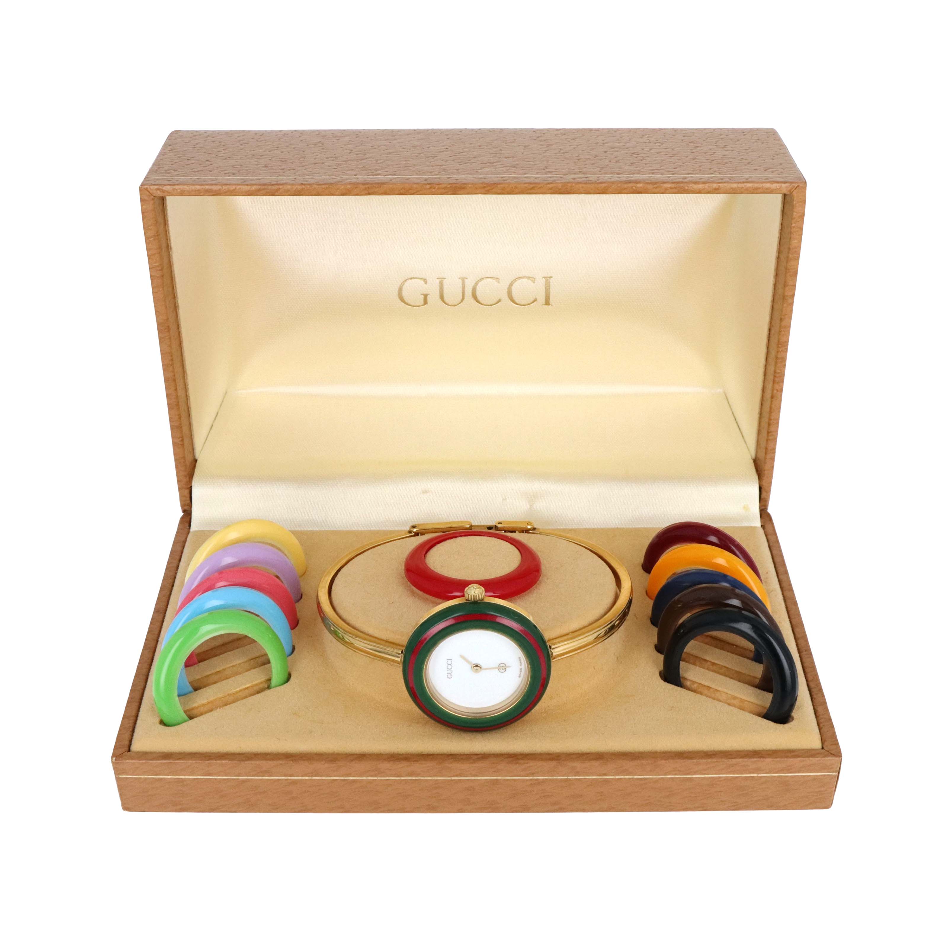 Vintage Gucci Interchangeable Bezel Watch - Queen May