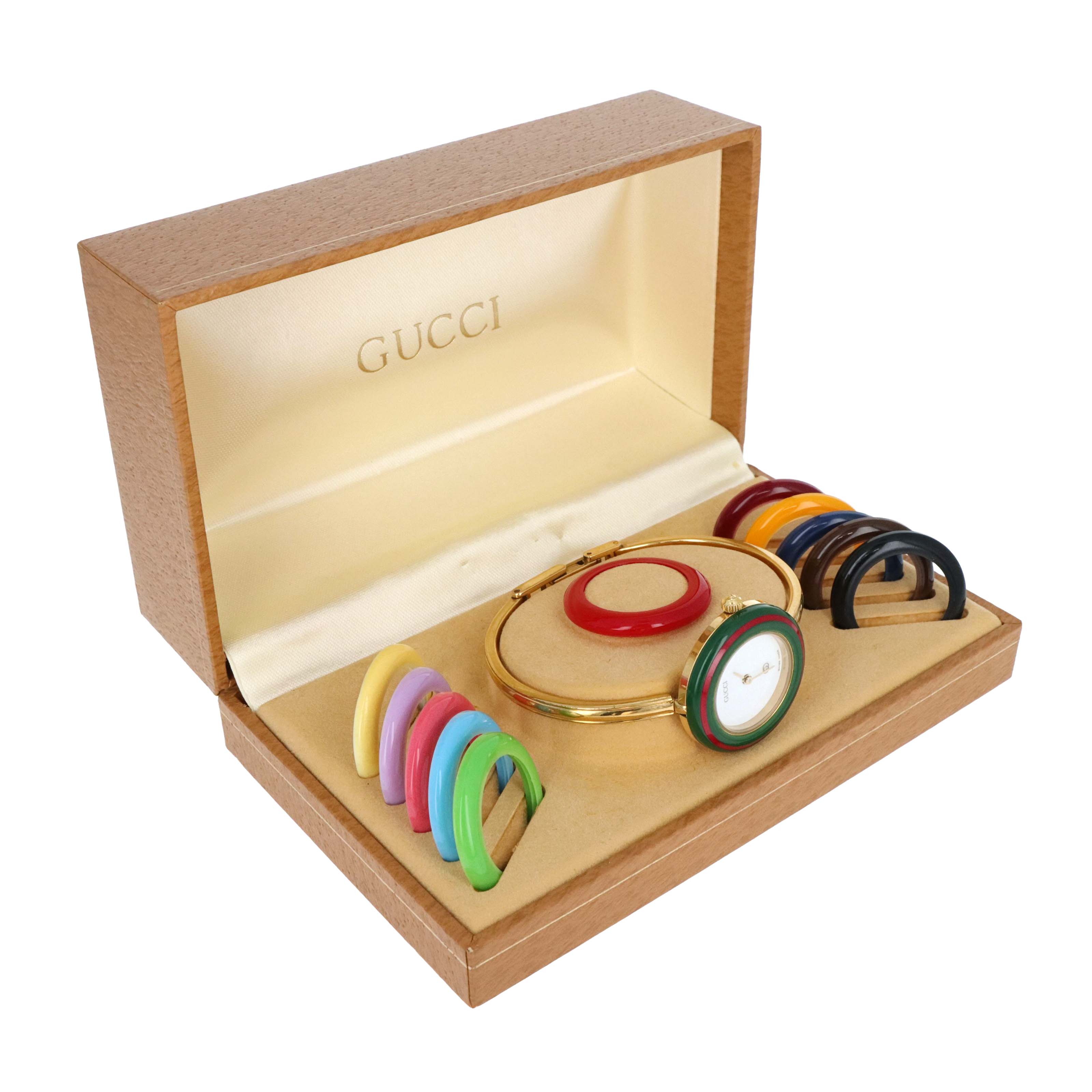 Vintage Gucci Interchangeable Bezel Watch - Queen May