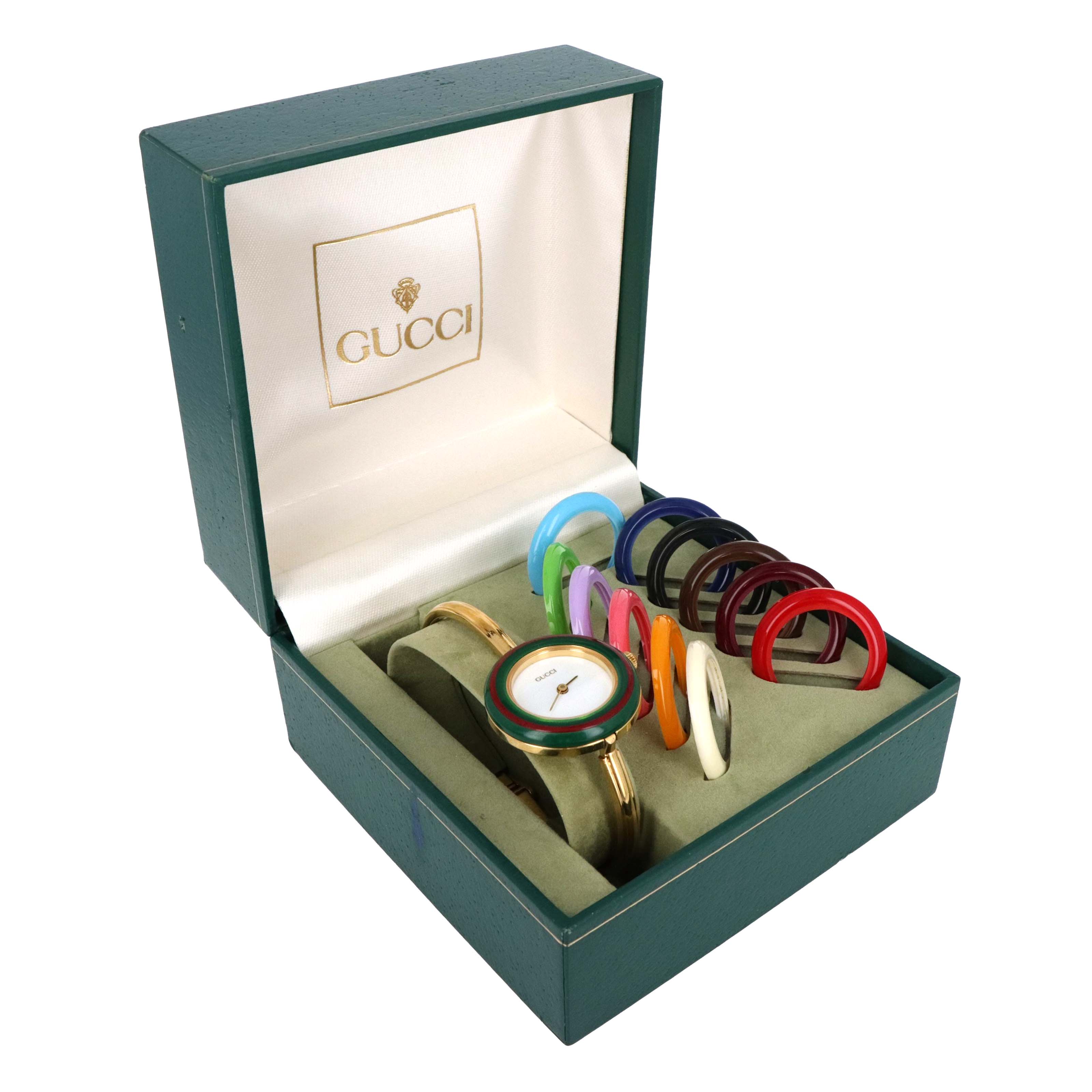 Vintage Gucci Interchangeable Bezel Watch - Queen May
